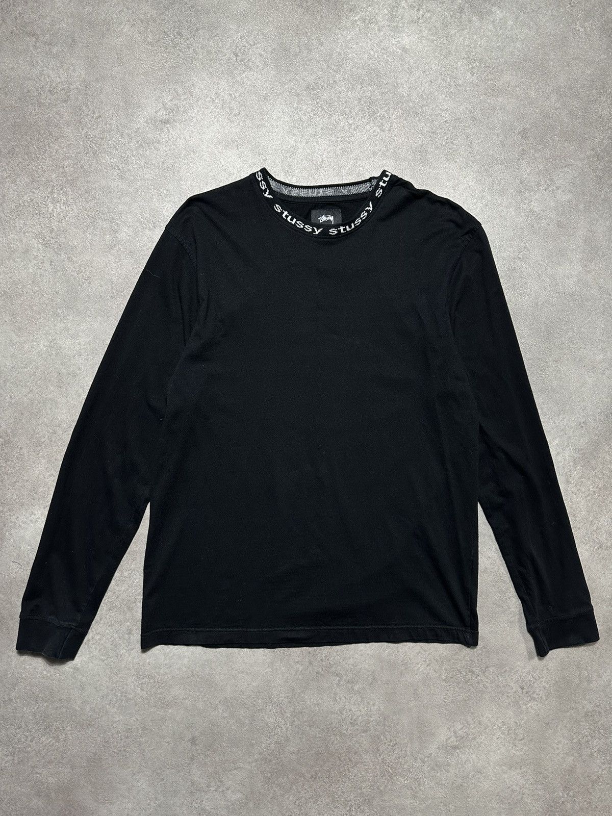 Mens Longsleeve Stussy Print