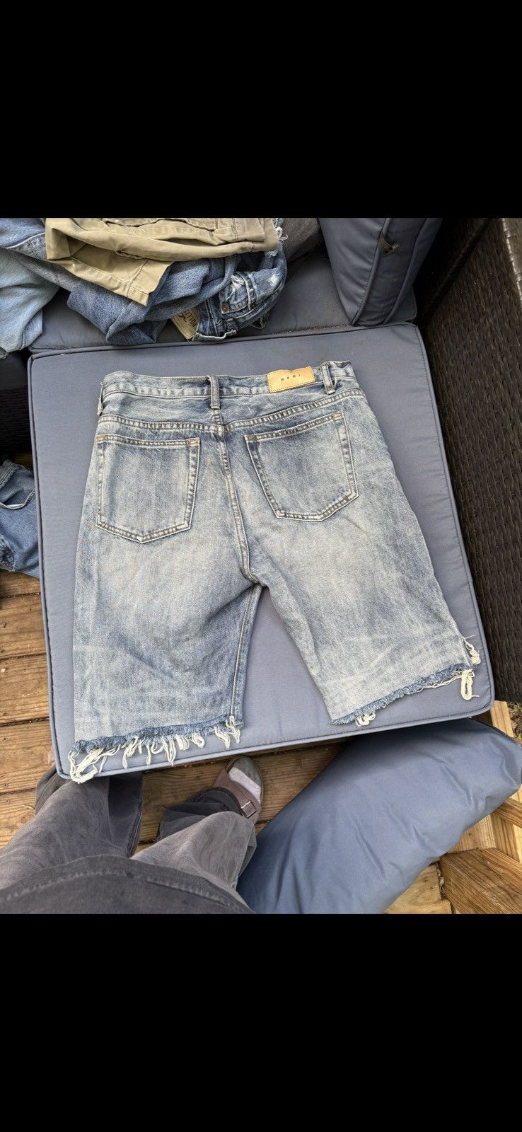 MNML Levi cut denim shorts Size US 31 - 2 Thumbnail
