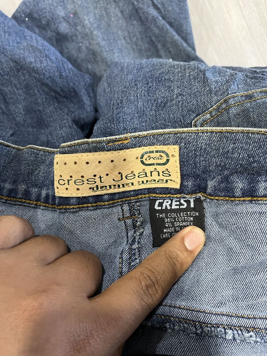 Hysteric Glamour Distressed Denim Crest Jeans vintage Size US 36 / EU 52 - 6 Thumbnail