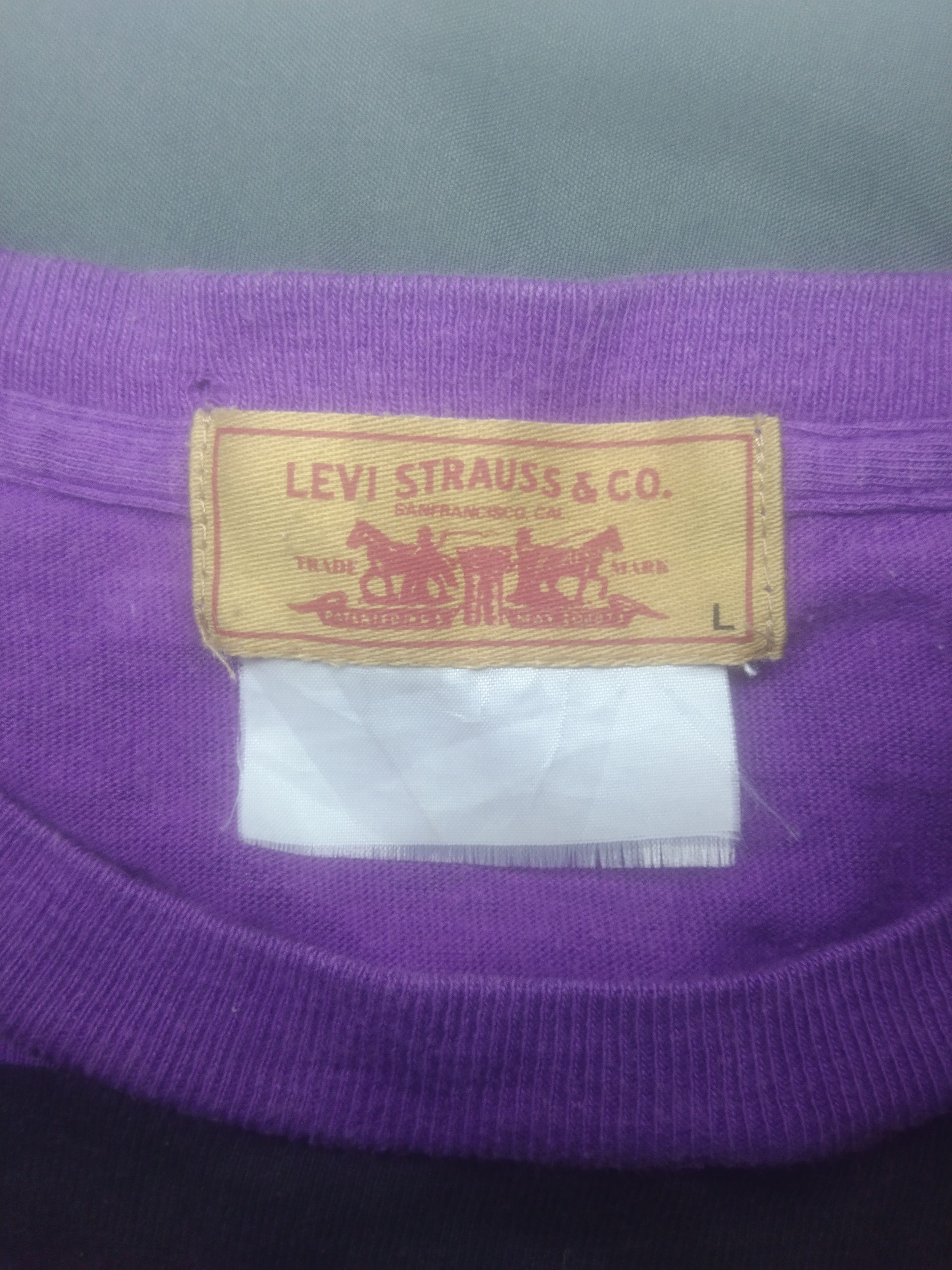 Levi's × Levi's Vintage Clothing × Vintage Vintage Levi's Long sleeve Stripe t shirt Size US L / EU 52-54 / 3 - 4 Thumbnail