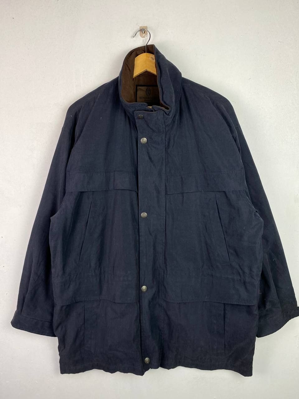 Japanese Brand vintage japanese brands light zipper jacket quilted lining Size US L / EU 52-54 / 3 - 1 Thumbnail