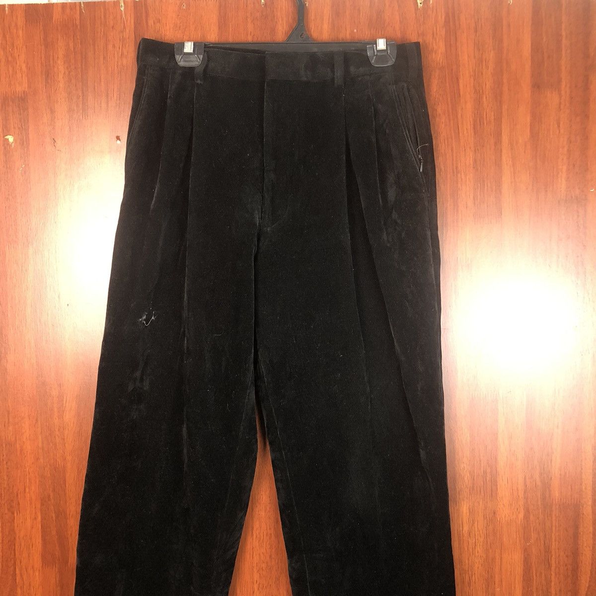 Japanese Brand × Vintage Japanese Brand Black Casual Pants #7477 Size US 30 / EU 46 - 2 Thumbnail