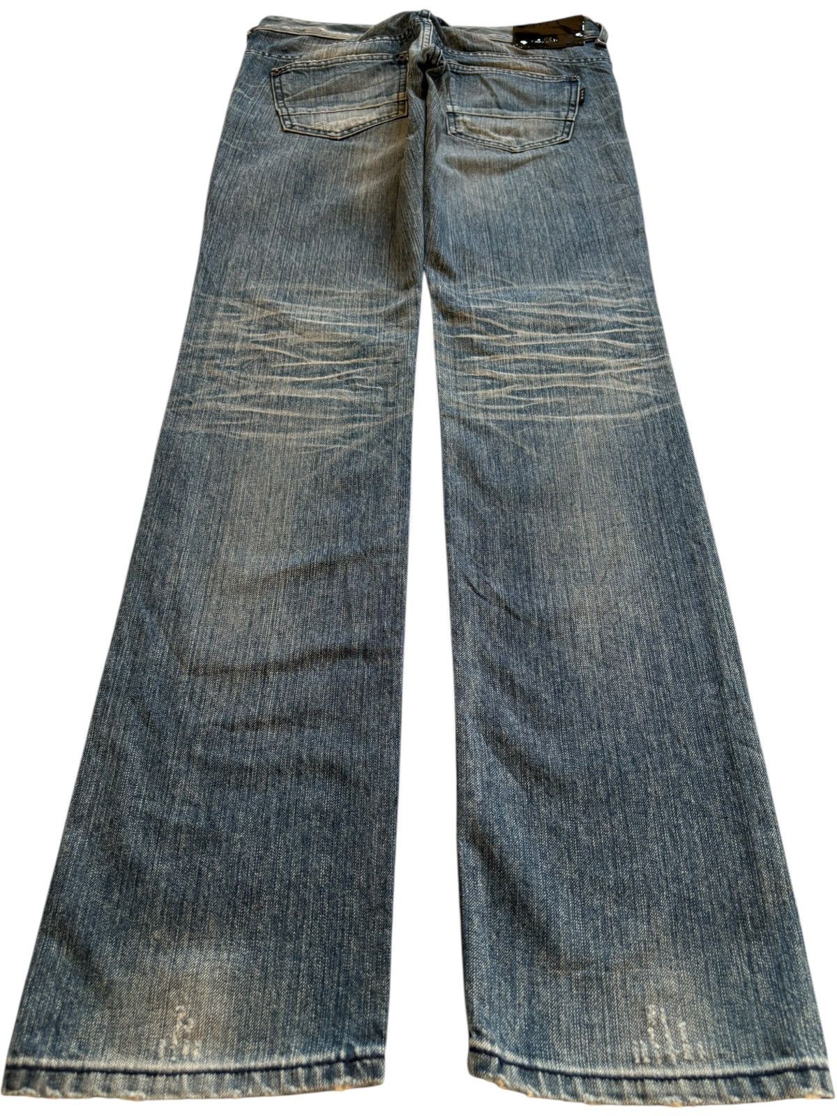 Japanese Brand Vintage Japanese Brand Patches Distressed Ripped Jeans Size 30" / US 8 / IT 44 - 2 Thumbnail