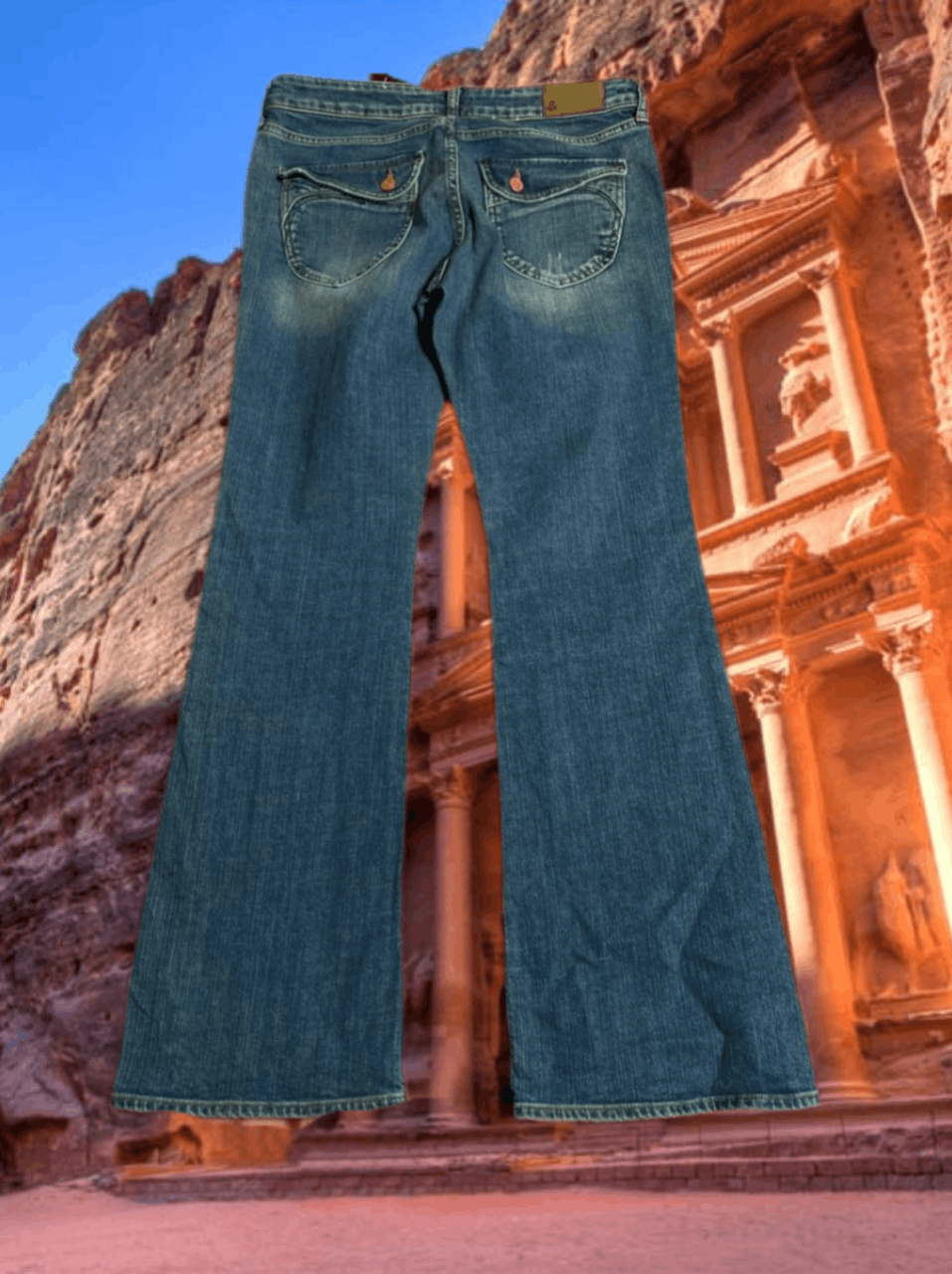 Vintage Vintage Y2K Baggy Grunge Distressed Denim Fit&Star Jeans Size US 32 / EU 48 - 1 Thumbnail