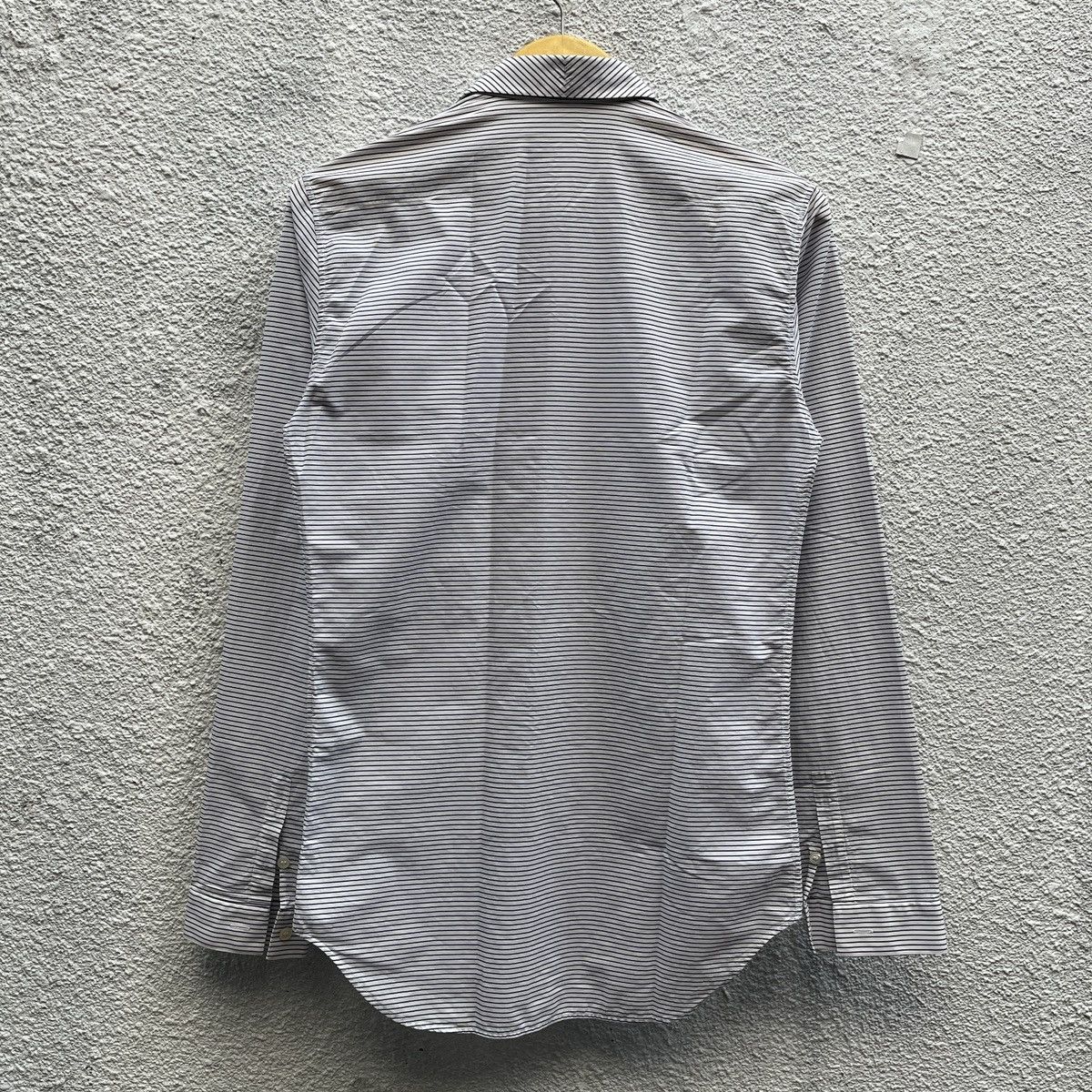 Dior SS15 Dior Homme Striped Kris Van Assche Button Up Shirt Size US S / EU 44-46 / 1 - 9 Thumbnail