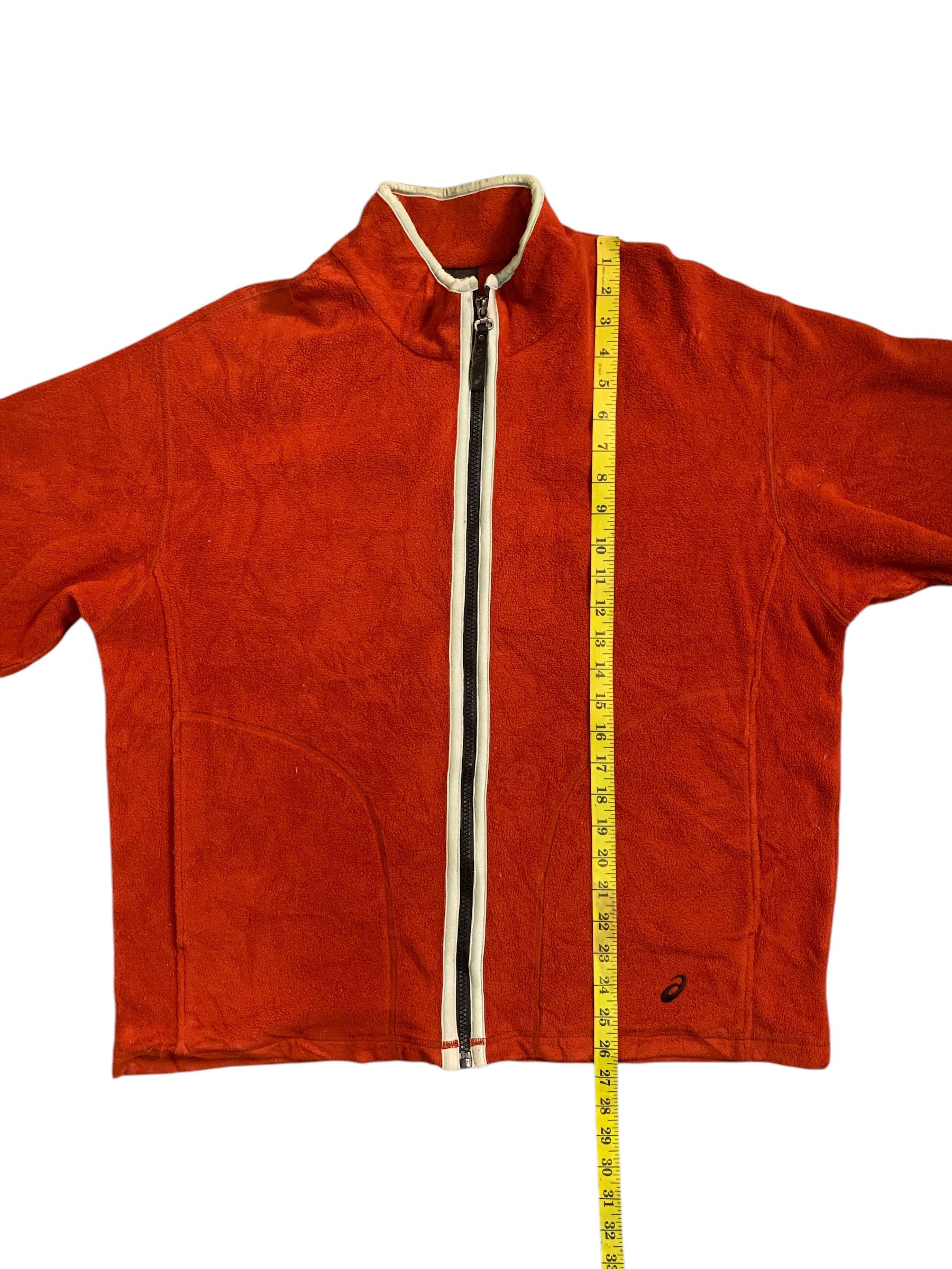 Asics × Japanese Brand Rare Design Vintage Asics Sportswear Fleece Sweater Size US M / EU 48-50 / 2 - 10 Thumbnail