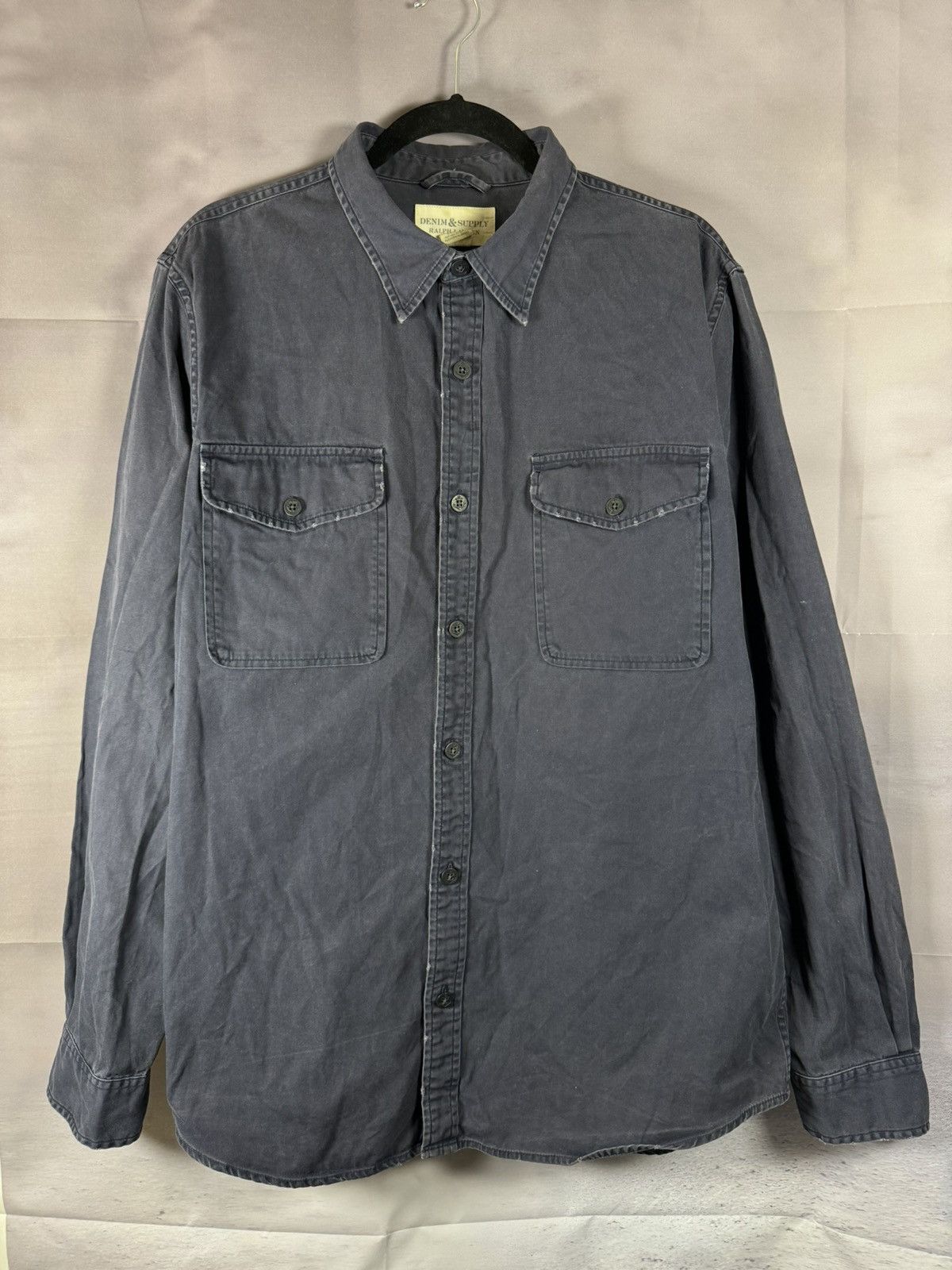 Denim & Supply Ralph Lauren × Ralph Lauren Ralph Lauren Denim & Supply Men’s Overshirt Twill Utility XL Size US XL / EU 56 / 4 - 1 Thumbnail