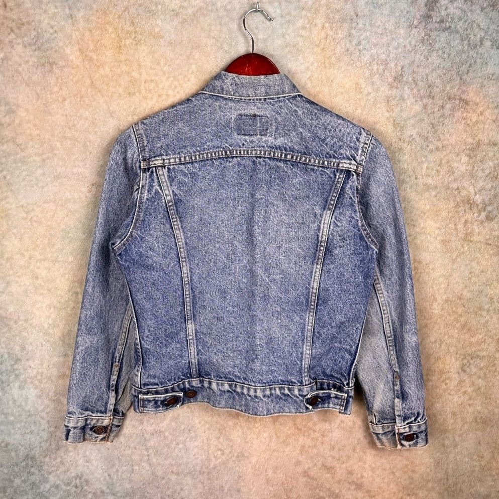 Levi's × Vintage VTG 90s Levi’s Denim Trucker Jean Jacket Sz 16 Biker Size XXL / US 16-18 / IT 52-54 - 3 Thumbnail