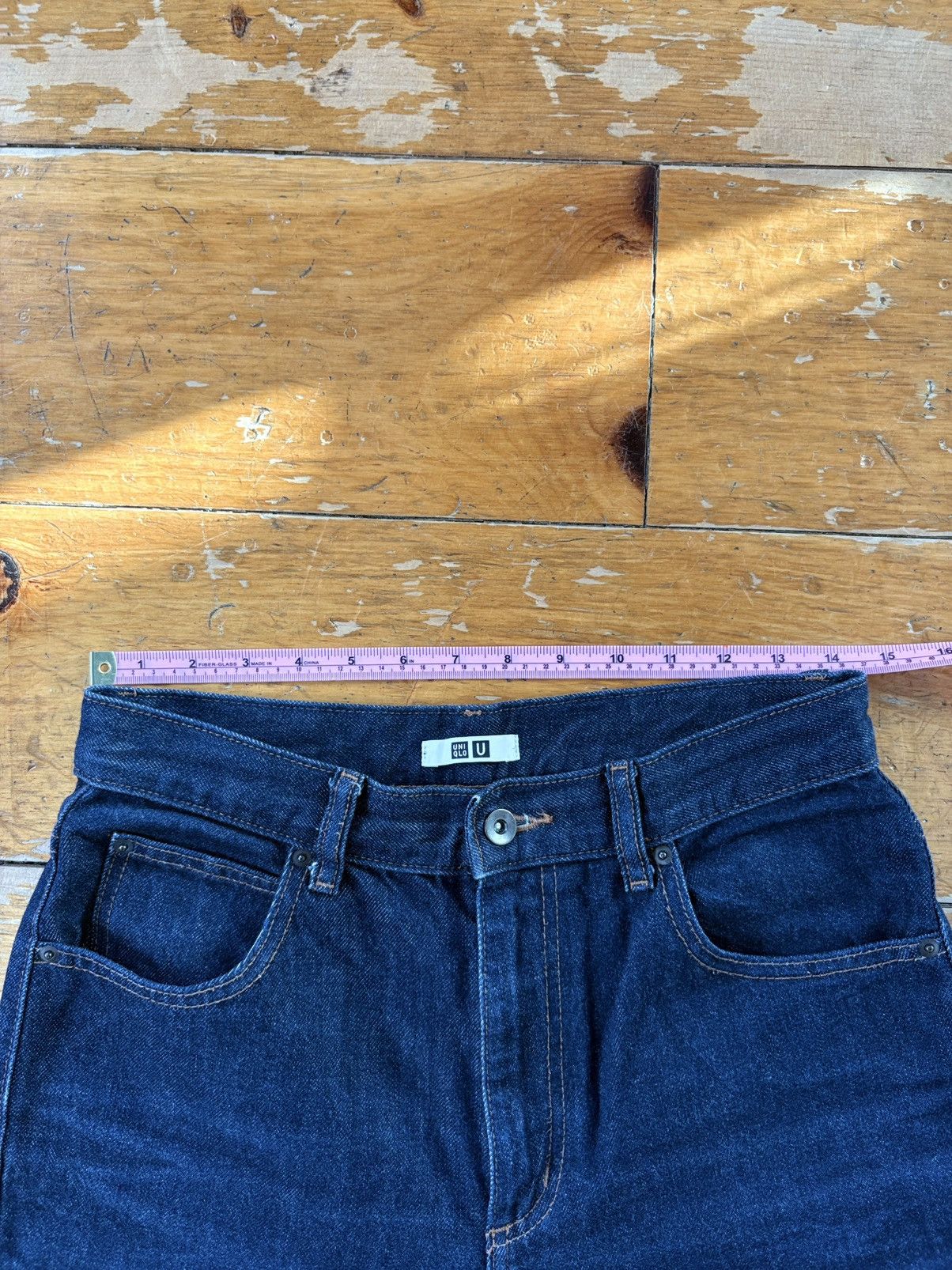 Lemaire × Uniqlo Uniqlo U Lemaire Indigo blue straight denim Size US 26 / EU 42 - 4 Thumbnail