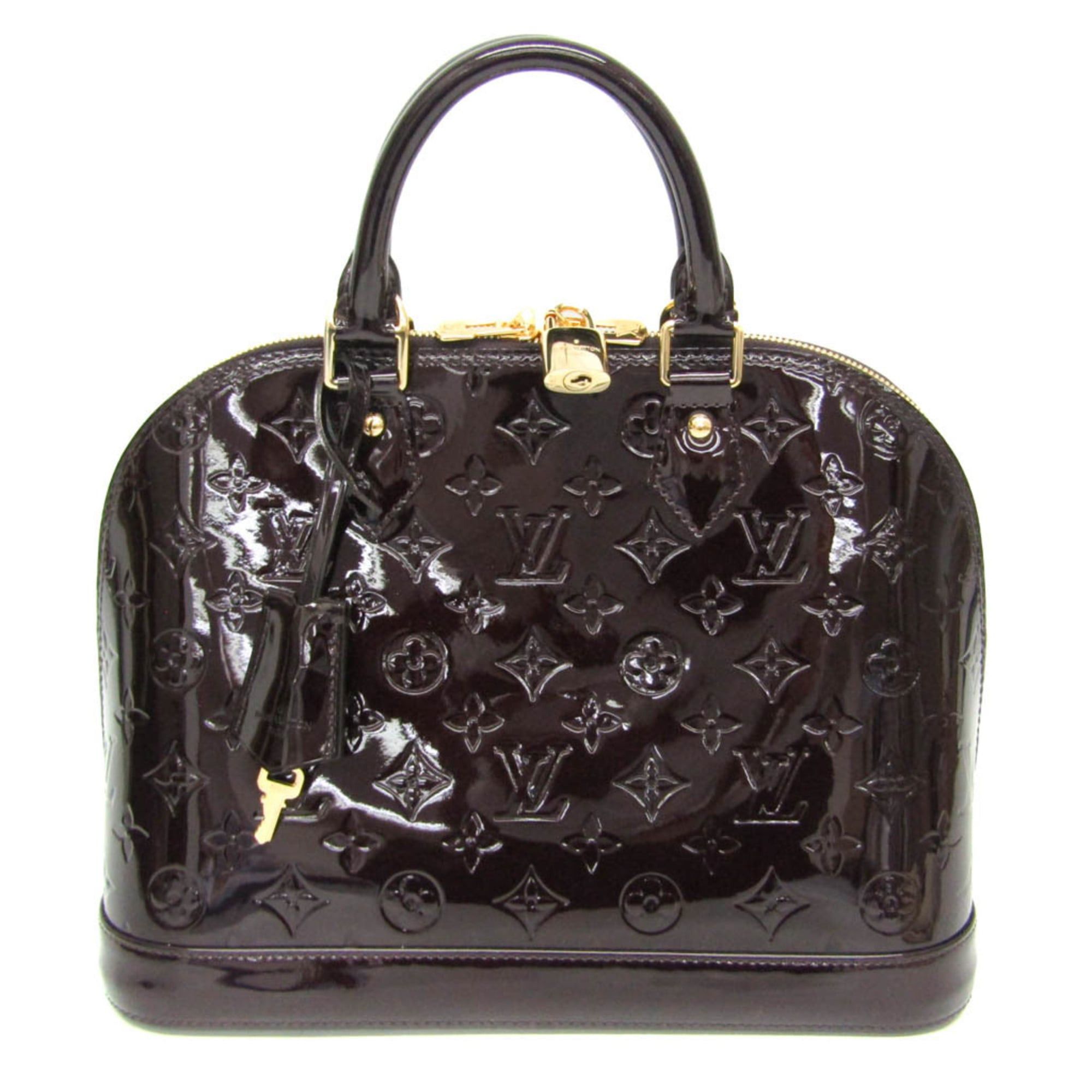 Louis Vuitton Louis Vuitton Monogram Vernis ALMA PM M91611 Women's Handbag Amarante Size ONE SIZE - 1 Thumbnail