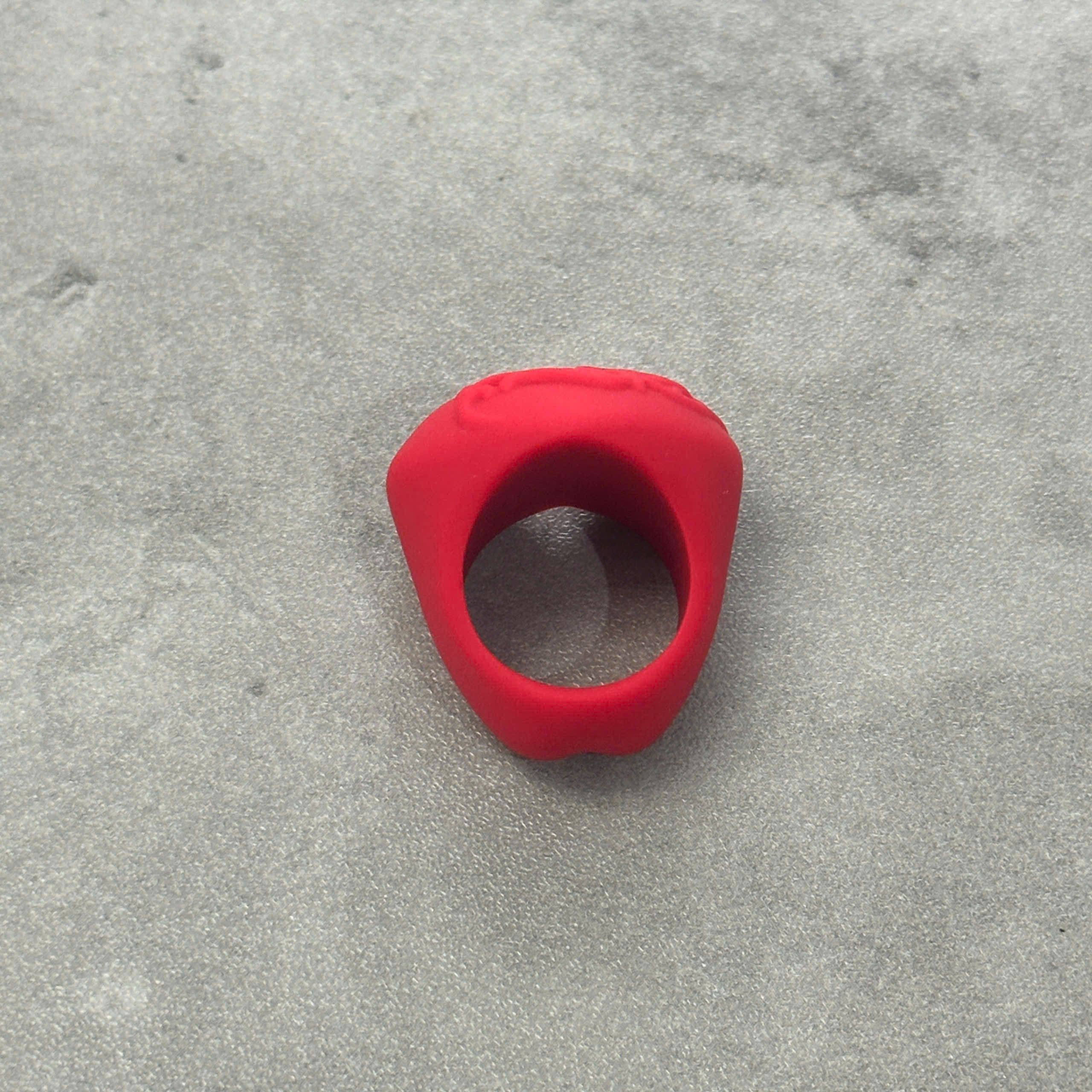 Chrome Hearts CHROME HEARTS Silicrome Ring RED Size ONE SIZE - 6 Thumbnail