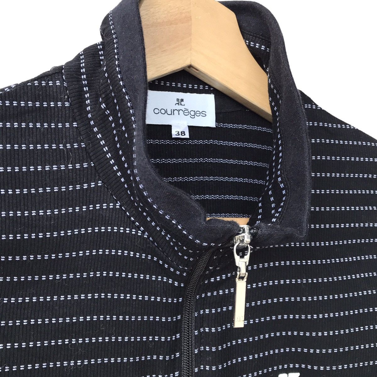 Courreges Courreges Paris Sport Futur WMN Athletic Zipup Sweater Size M / US 6-8 / IT 42-44 - 5 Thumbnail