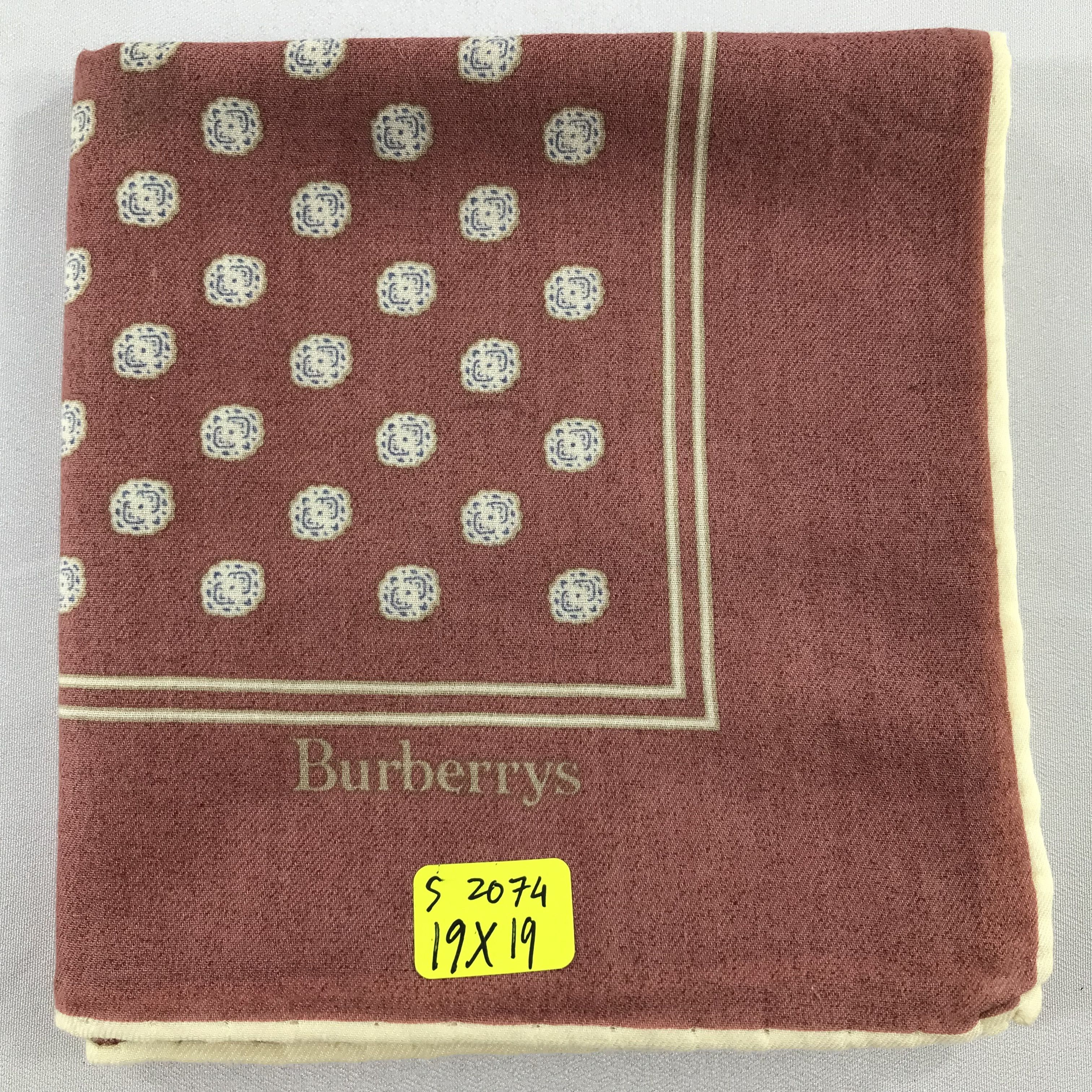 Burberry Burberry Bandana / Handkerchief / Neckerchief - S2074 Size ONE SIZE - 5 Thumbnail