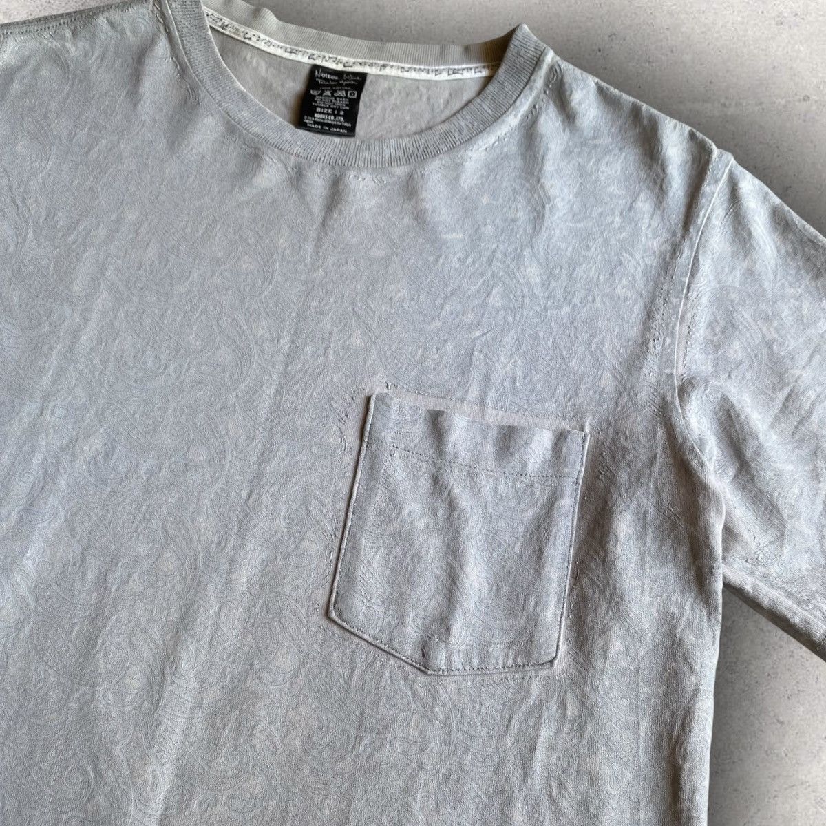 Number (N)ine Fall08 OVP Paisley Print T Shirt Size US S / EU 44-46 / 1 - 3 Thumbnail