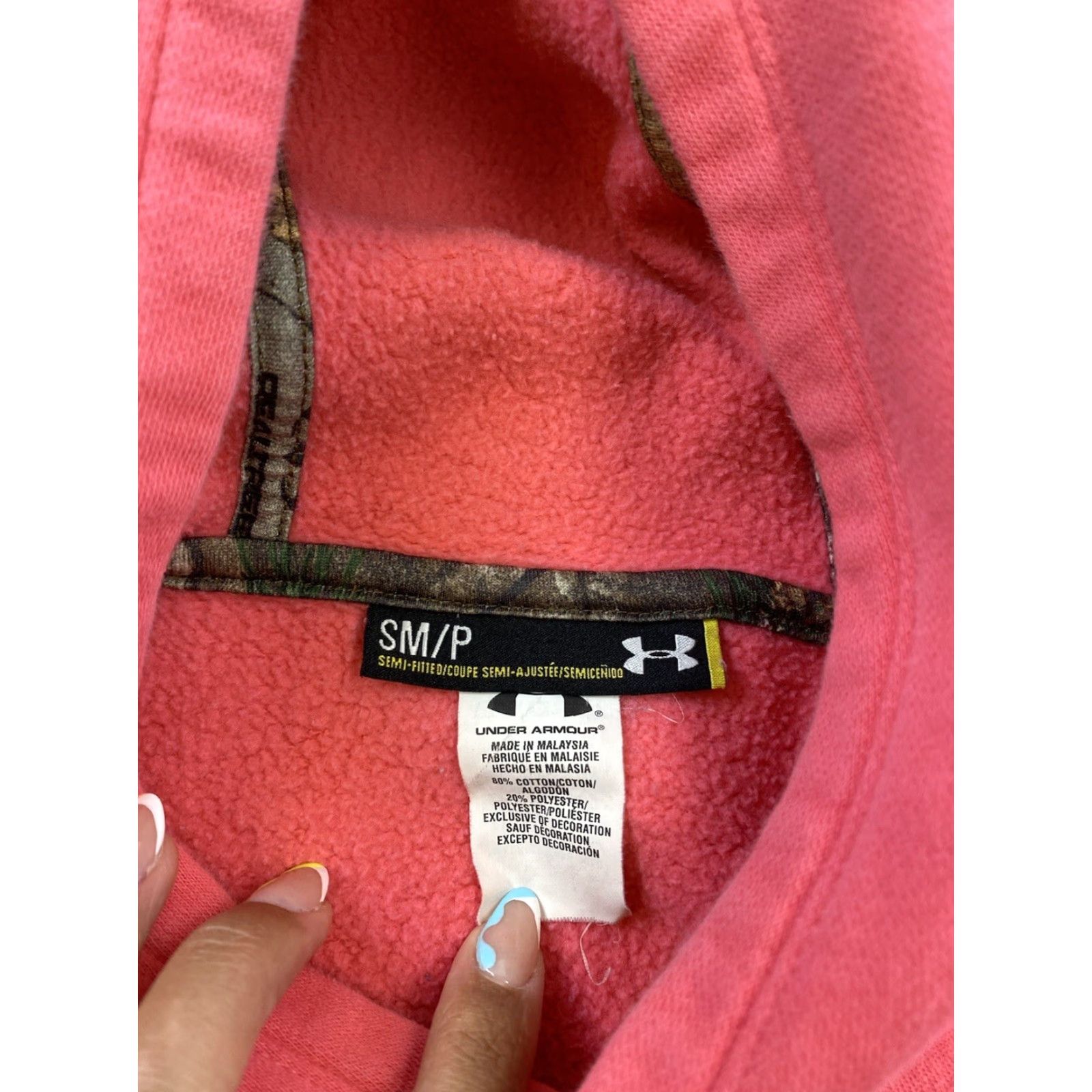 Under Armour Under Armour Hoodie Sweatshirt Womens Small Pink Pullover Sweatshirt Women Small Pink Activewear Yard? Size S / US 4 / IT 40 - 4 Thumbnail