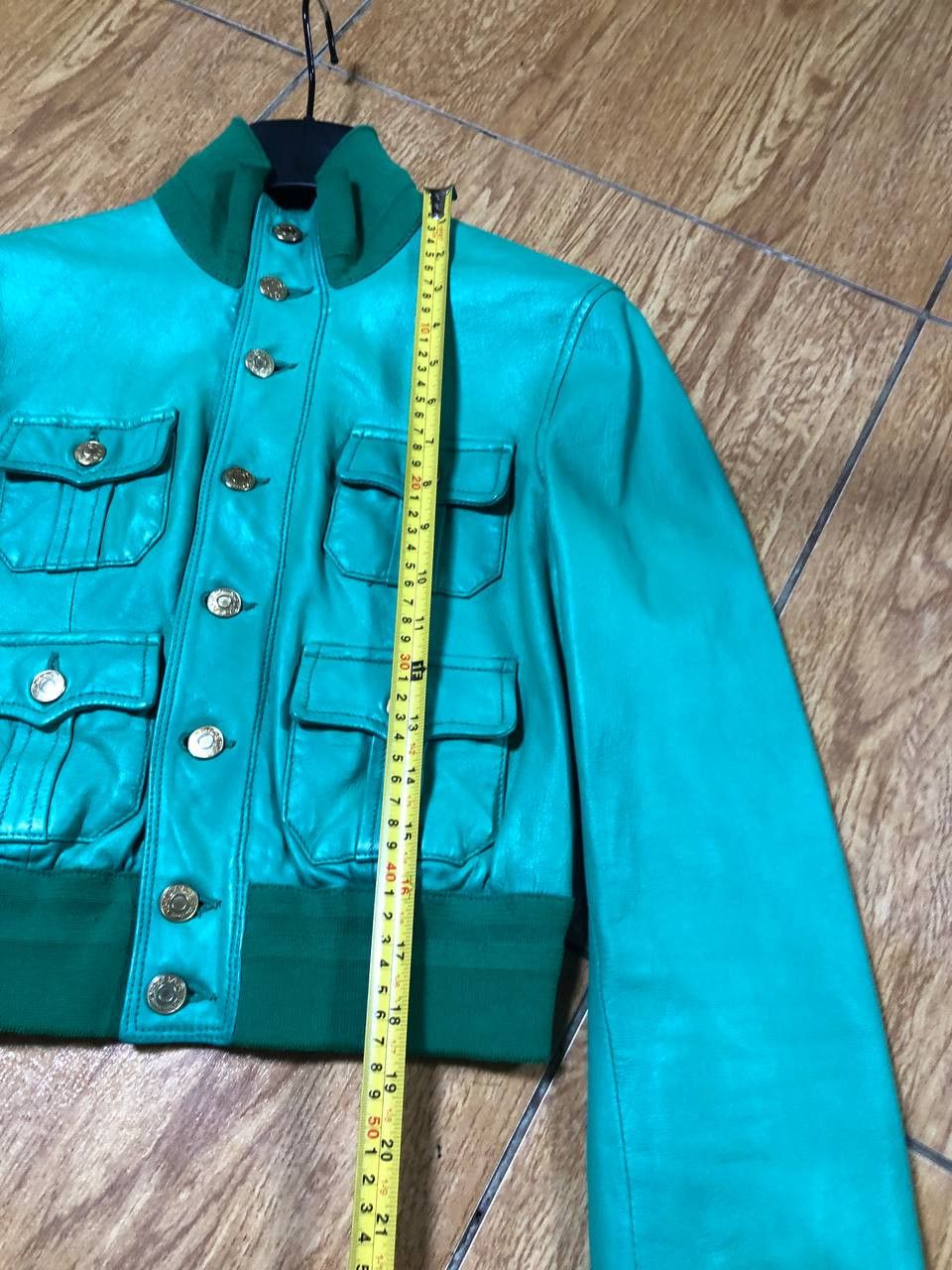 Dsquared2 Dsquared2 Women’s Cropped Leather Jacket Size L / US 10 / IT 46 - 19 Thumbnail