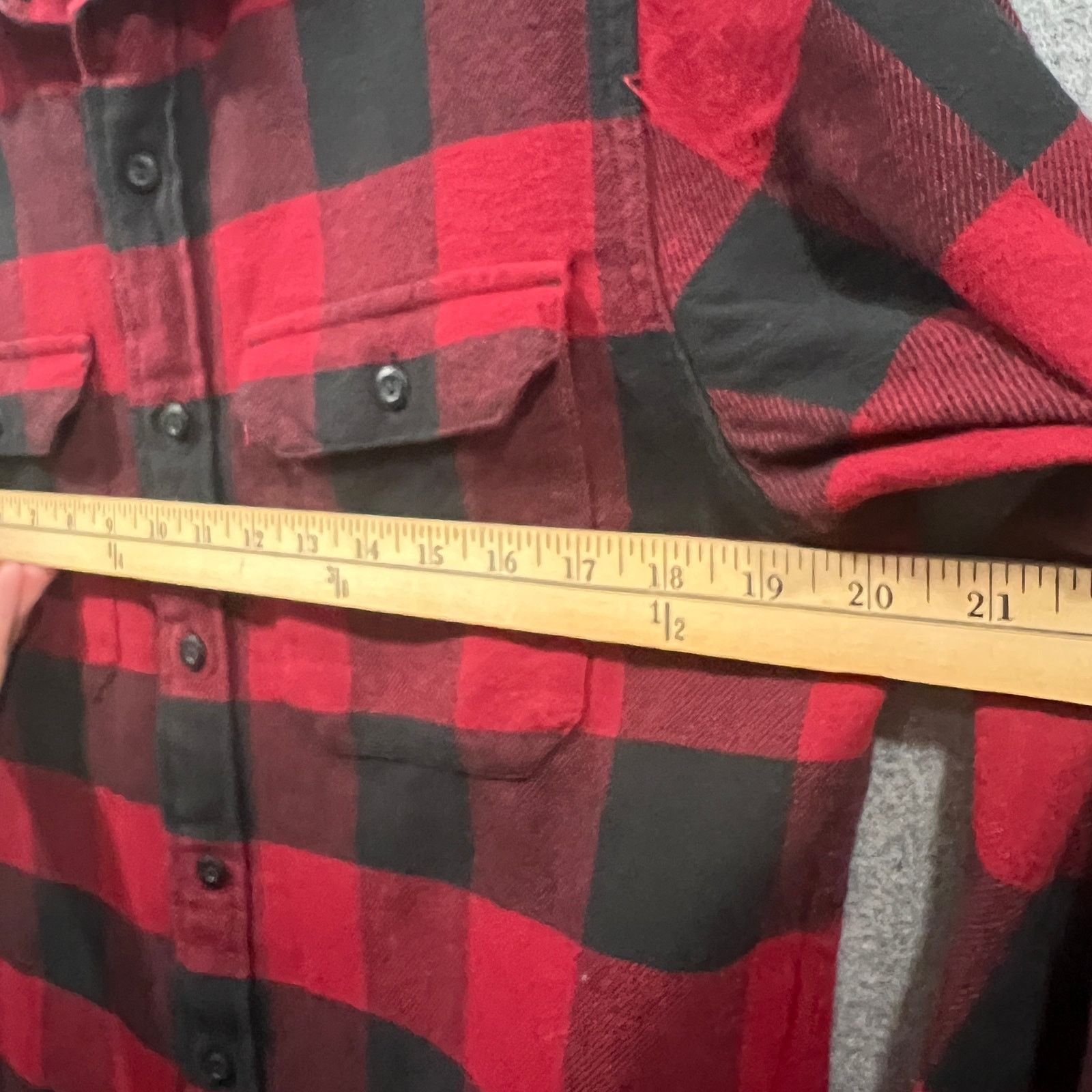 Other Levis Shirt Mens Button Up Red Buffalo Plaid Casual Size US S / EU 44-46 / 1 - 8 Thumbnail