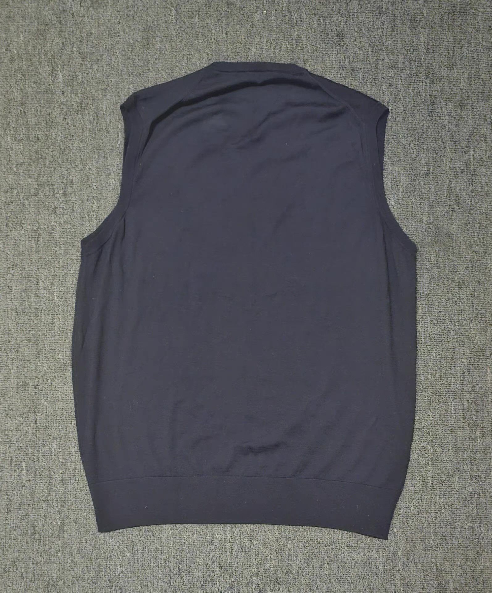 Loro Piana Loro Piana black wool vest Q4 Size US XL / EU 56 / 4 - 4 Thumbnail