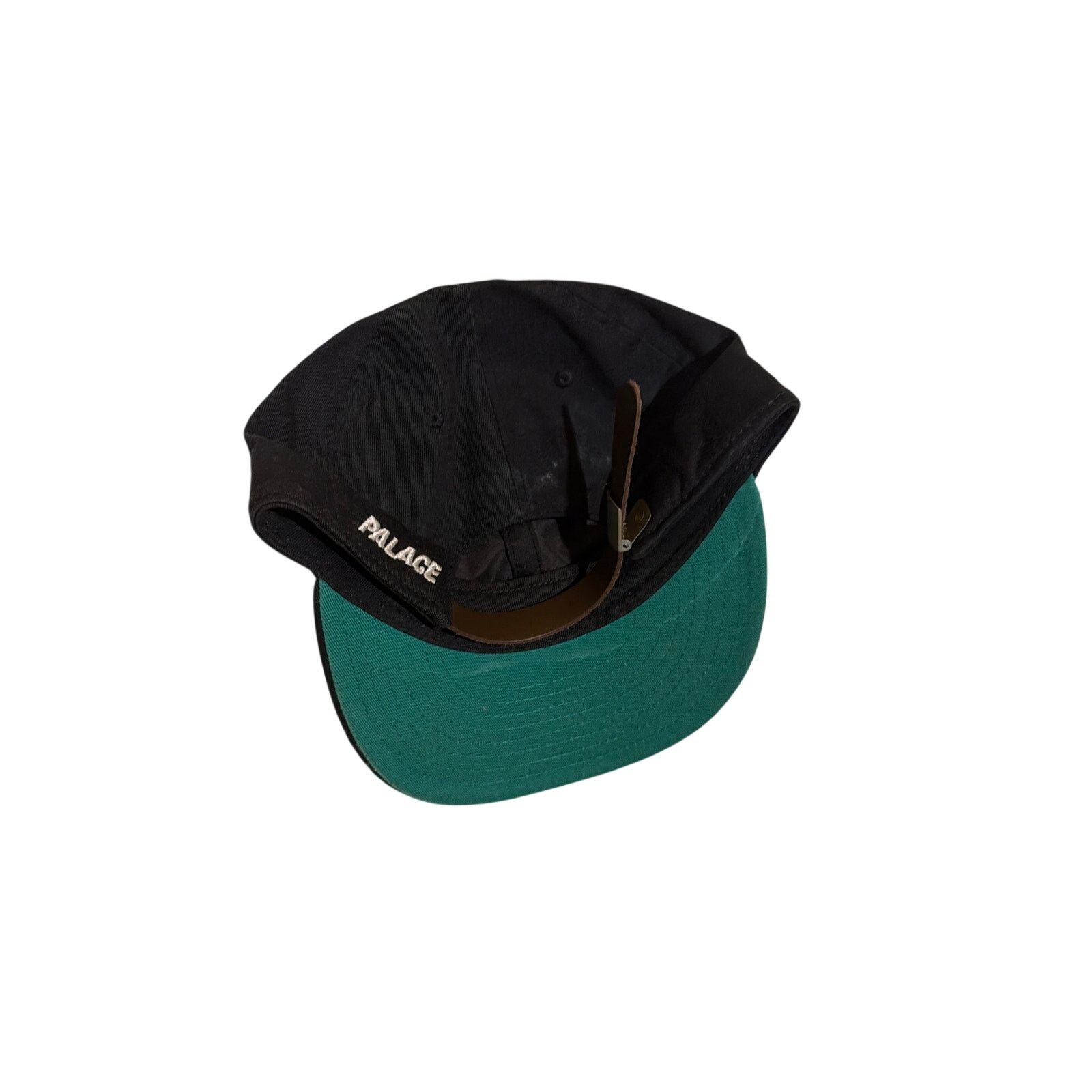 Palace Palace canvas “P” 6-panel hat black lightly worn Size ONE SIZE - 2 Thumbnail