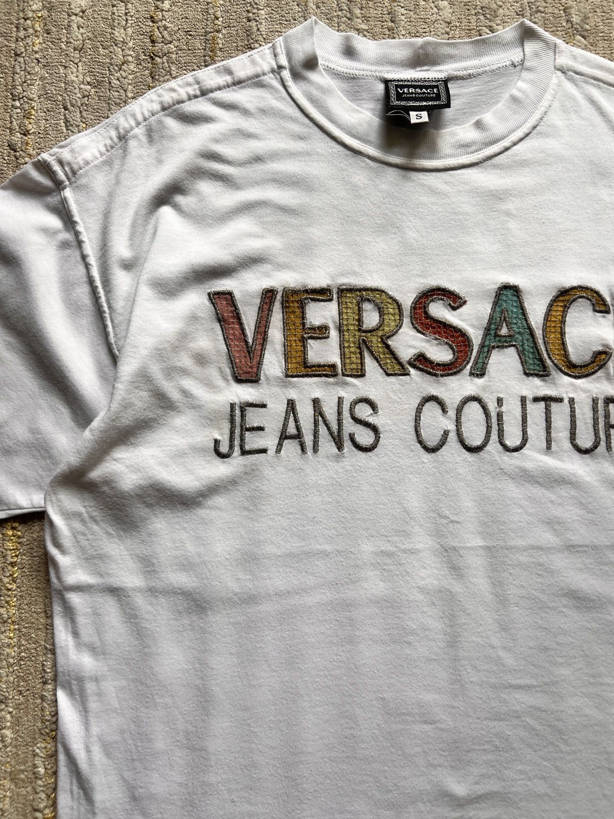Versace × Vintage Vintage Versace Multicoloured Tshirt Size US S / EU 44-46 / 1 - 5 Thumbnail