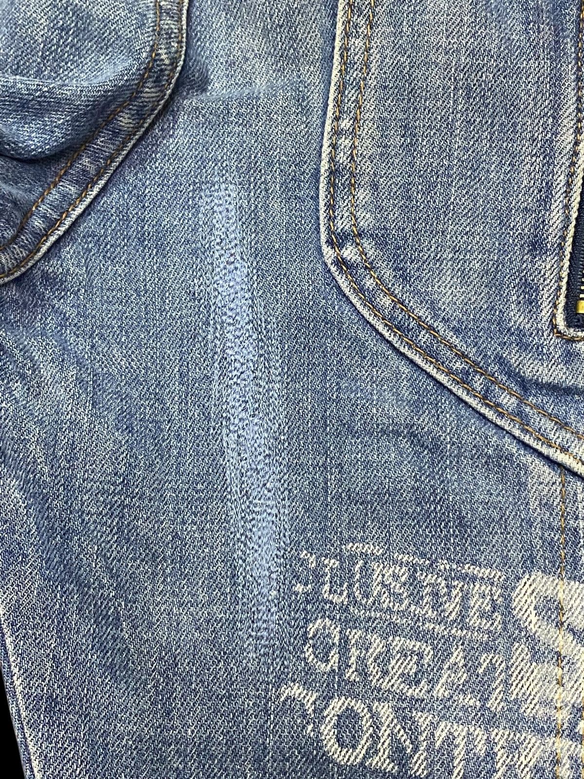 If Six Was Nine W33 🔥 Japanese Brand Evolution Multi Pocket Flare Jeans Size US 30 / EU 46 - 18 Thumbnail