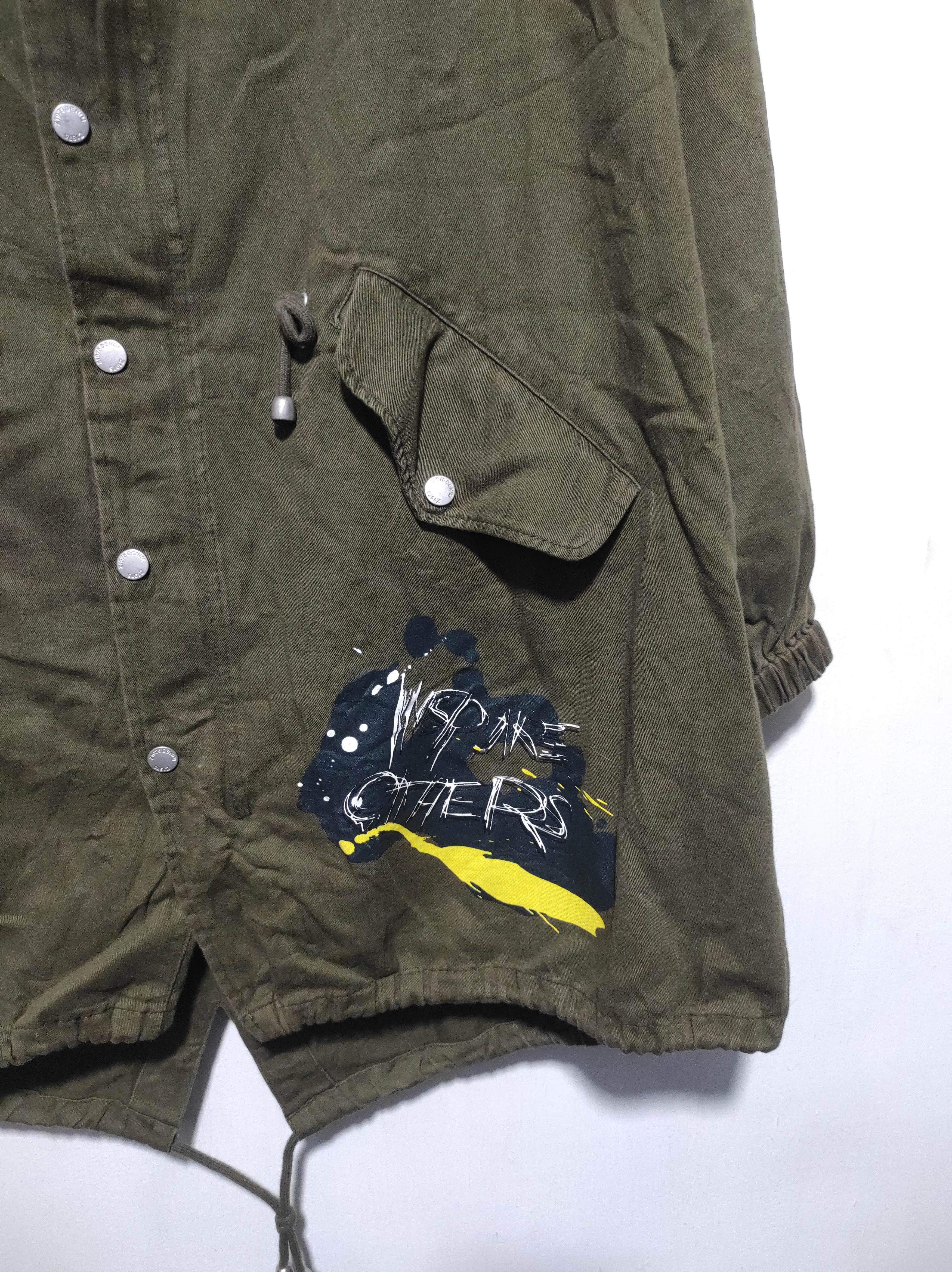 14th Addiction Zara Denim Studded Zip Fur Hoodie Jacket Lgb Style Size US M / EU 48-50 / 2 - 8 Thumbnail