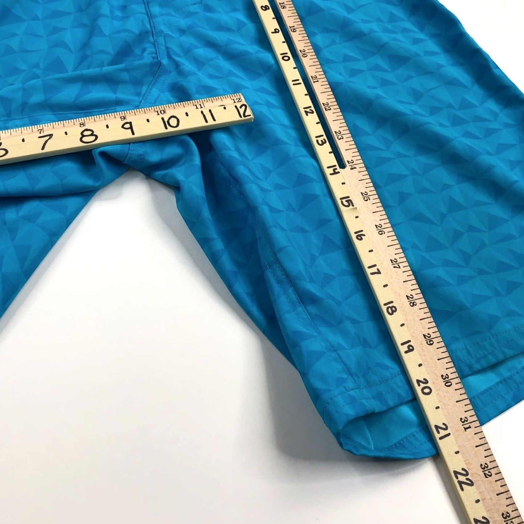 Under Armour Under Armour Board Shorts SurF Swim Trunk 7" 9" 10" Men 38 Blue Geometric Drawstring Lightweight Performance Surfing Shorts Size US 38 / EU 54 - 8 Thumbnail