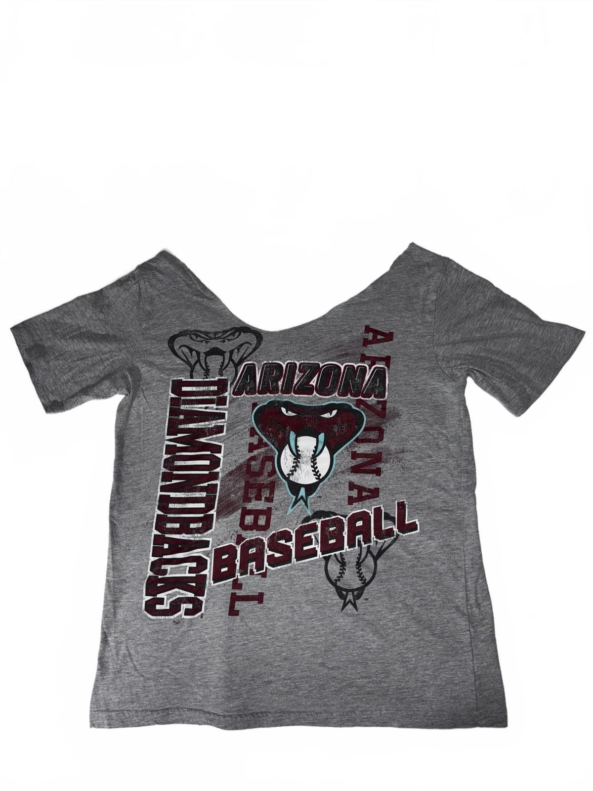 Designer Arizona Diamondbacks Women's Baseball T-Shirt Size M / US 6-8 / IT 42-44 - 1 Thumbnail