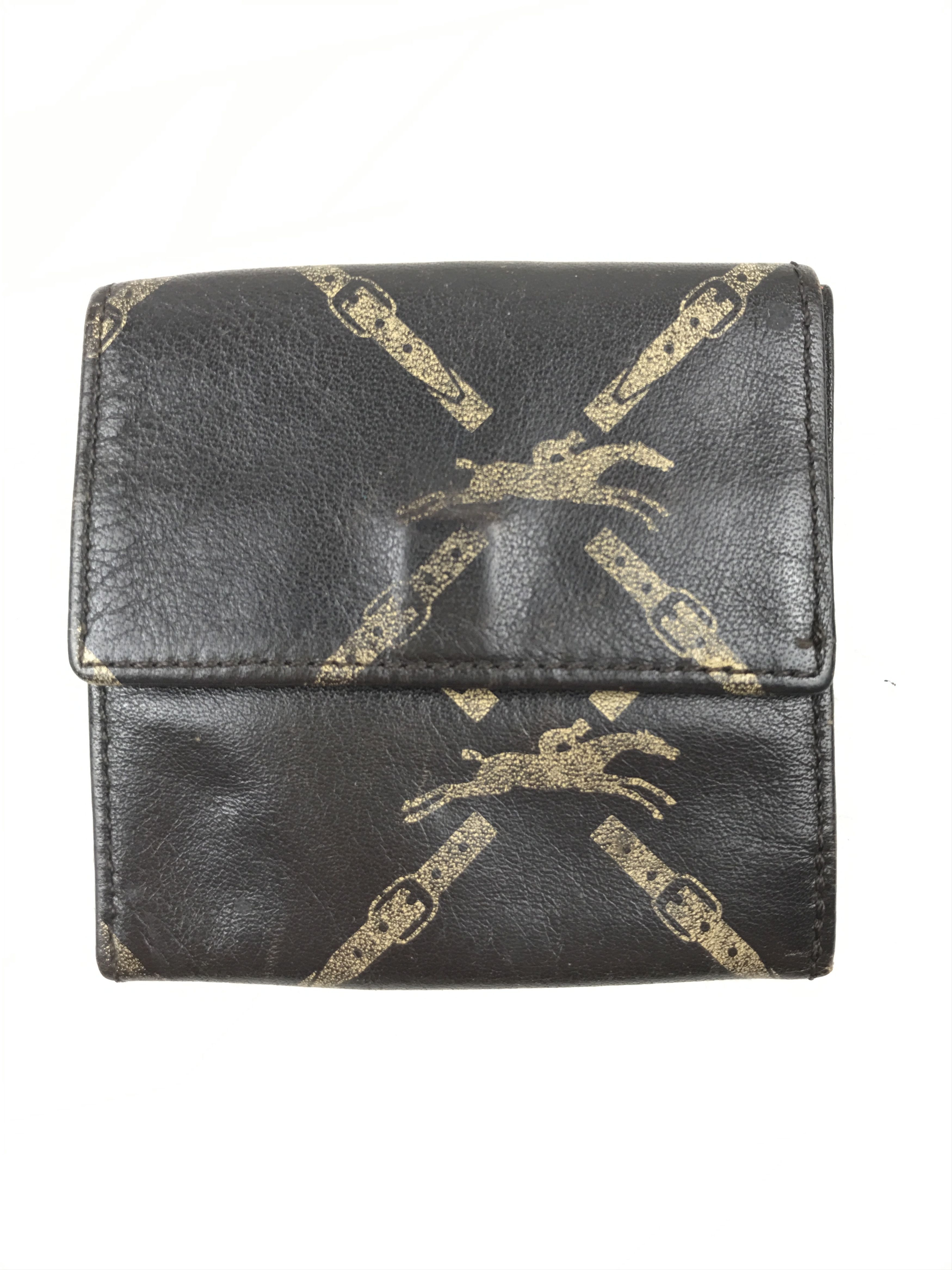 Vintage Longchamp Card Coin Wallet