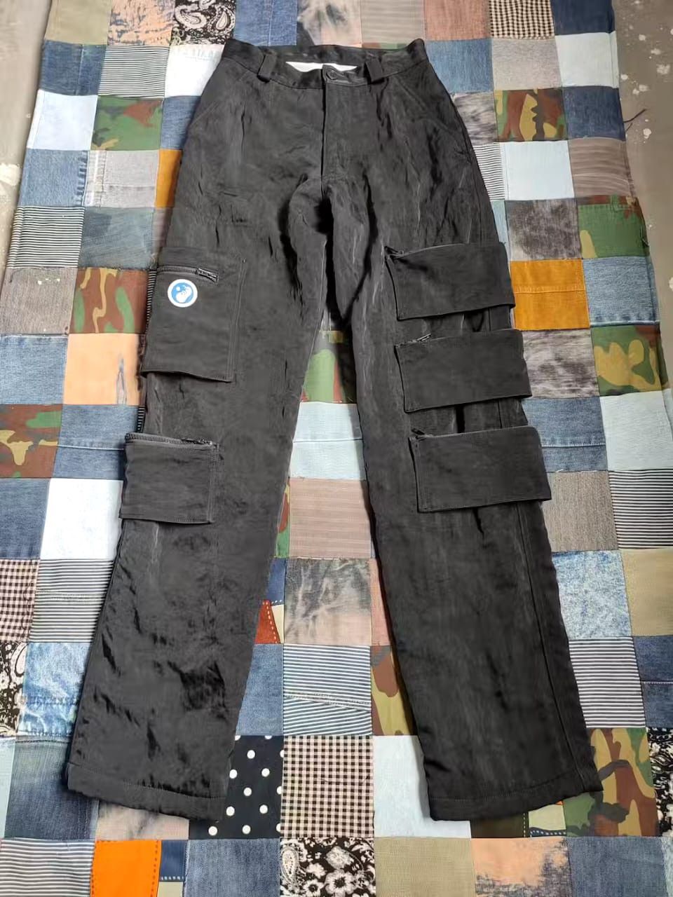 Fotus Rare!!! Fotus Strap Cargo Multipocket Cyberpunk Pants Size US 28 / EU 44 - 3 Thumbnail