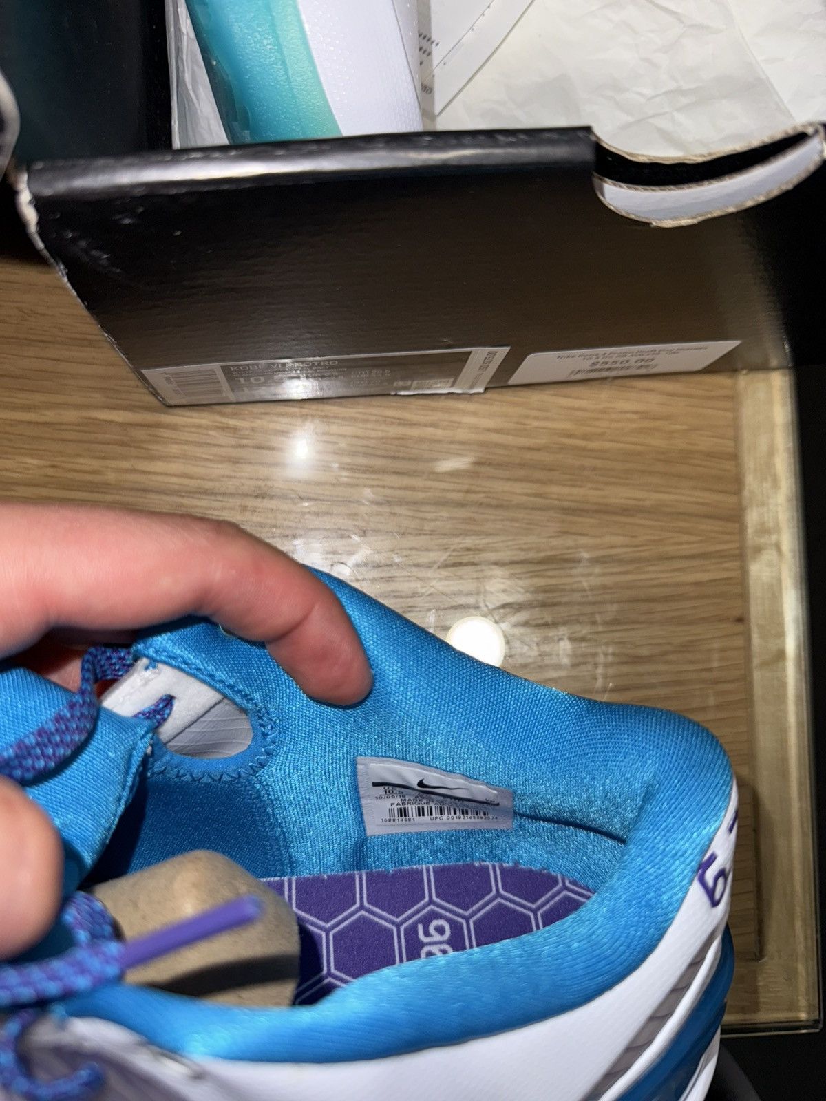 Nike Nike Kobe 6 Protro “Draft Day” Charlotte Hornets Size US 10.5 / EU 43-44 - 9 Thumbnail