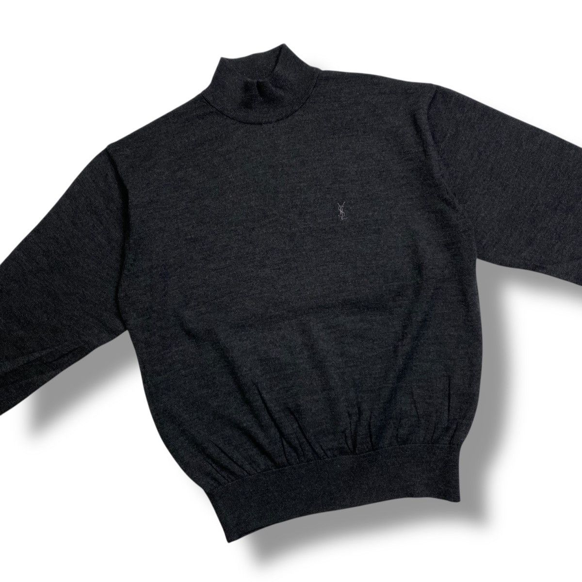 Yves Saint Laurent Ysl long sleeve sweater woolmark Size US M / EU 48-50 / 2 - 2 Thumbnail