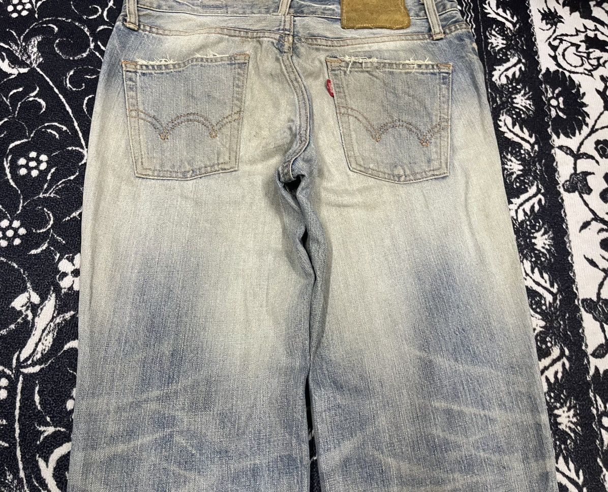 Edwin 90s OG EDWIN 512 RV DISTRESSED JEANS FLARE Size US 30 / EU 46 - 16 Thumbnail