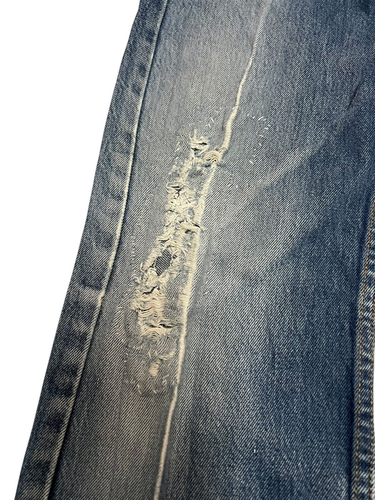 Levi's Vintage Levis 501 Distressed Mud Wash Jean Rare Size US 29 - 3 Thumbnail