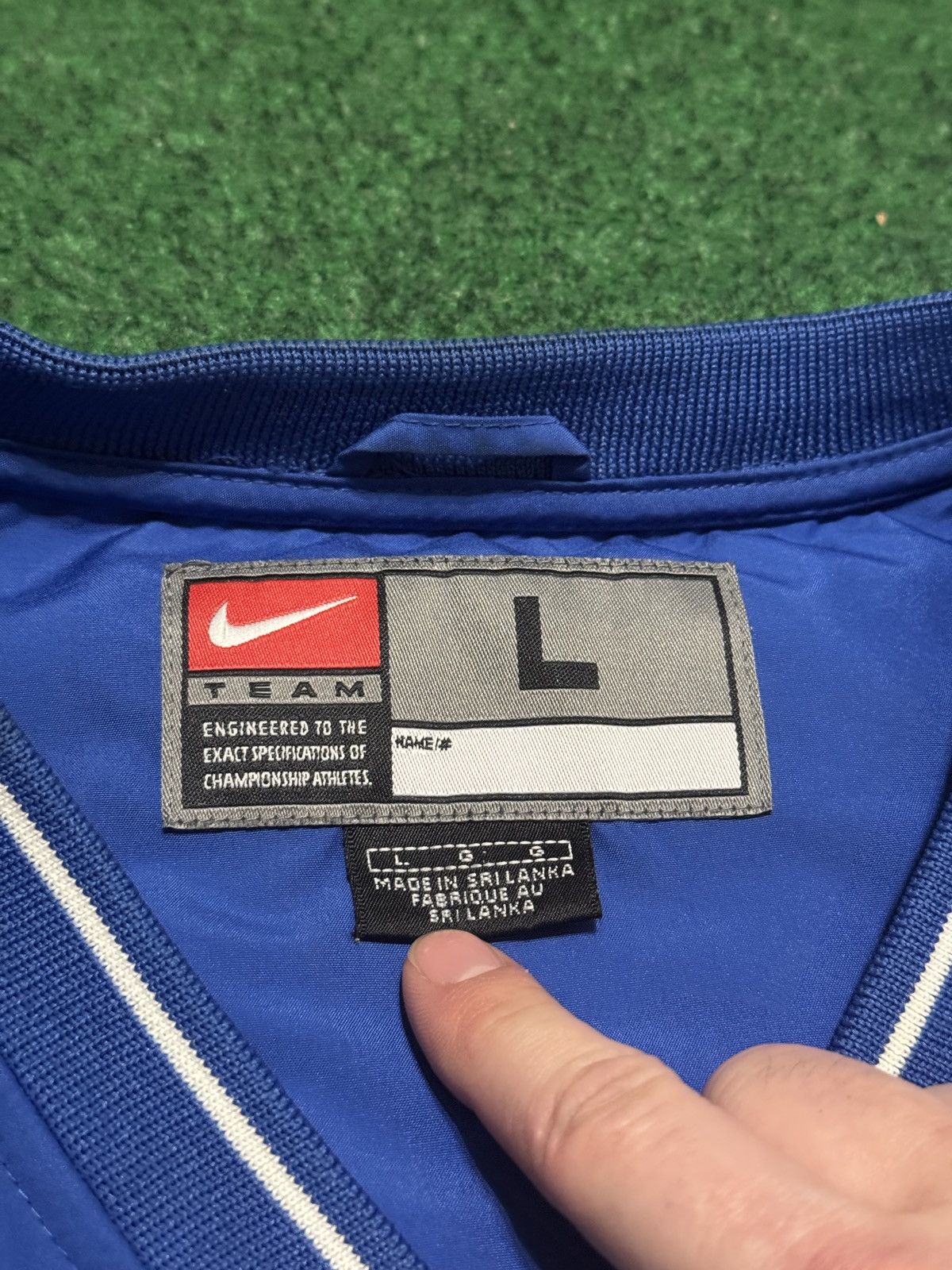 Nike Florida Gator Nike College Center Swoosh Windbreaker Jacket Size US L / EU 52-54 / 3 - 3 Thumbnail