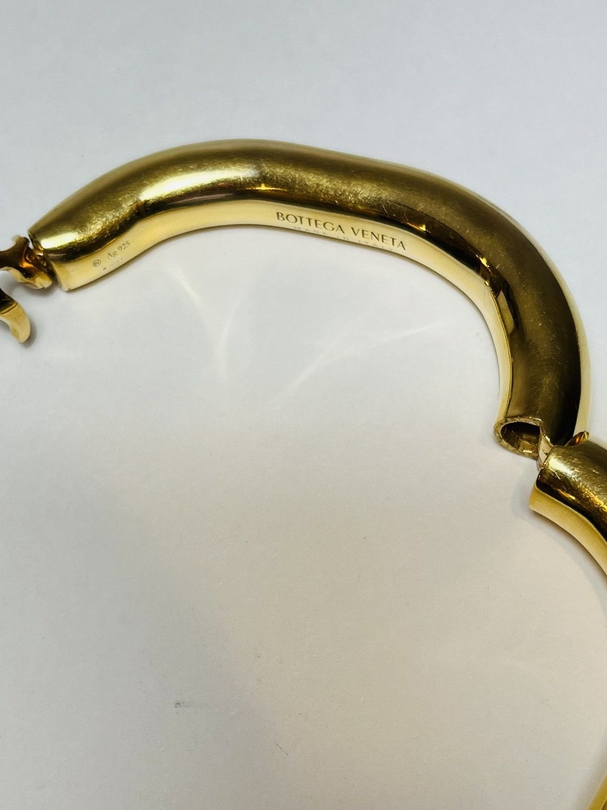 Bottega Veneta Bottega Veneta Oval 18K Gold Over Sterling Silver Bracelet Size ONE SIZE - 6 Thumbnail