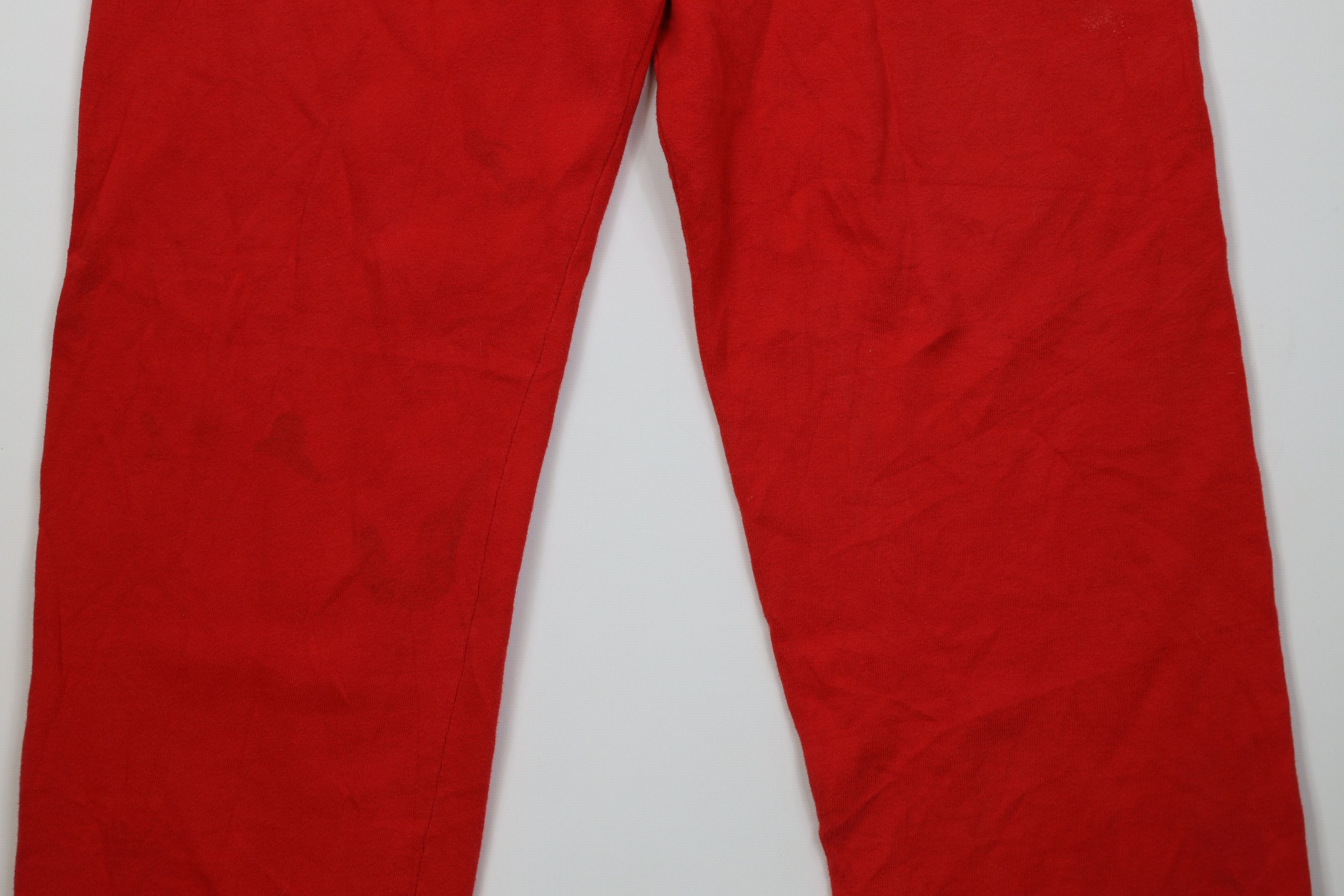 Russell Athletic Vintage 80s 90s Russell Athletic Sweatpants Joggers Red USA Size US 38 / EU 54 - 3 Thumbnail
