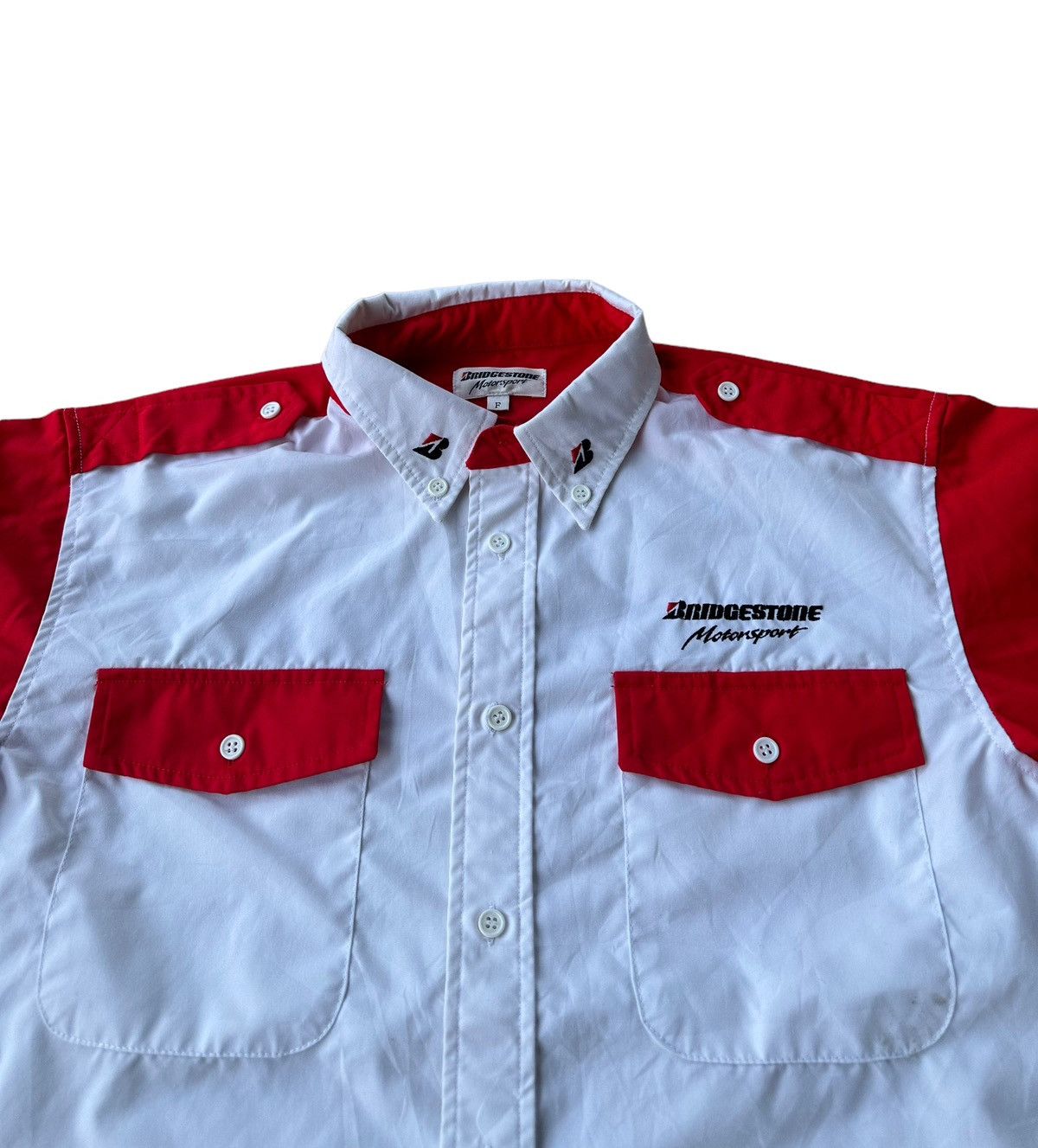 Japanese Brand Bridgestone motorsports shirts Size US L / EU 52-54 / 3 - 3 Thumbnail
