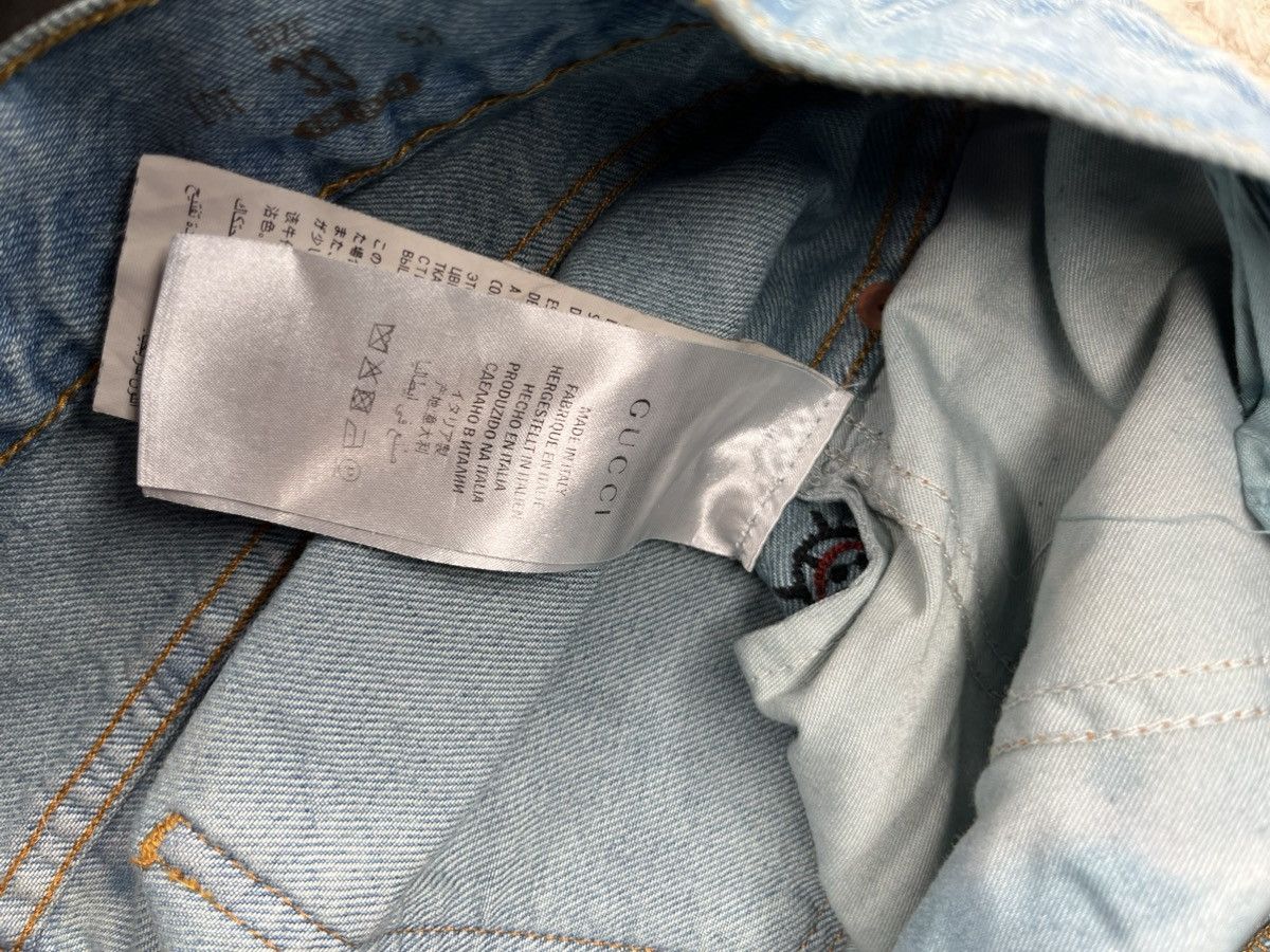 Gucci Gucci tomorrow is yesterday embroidered Size US 33 - 5 Thumbnail