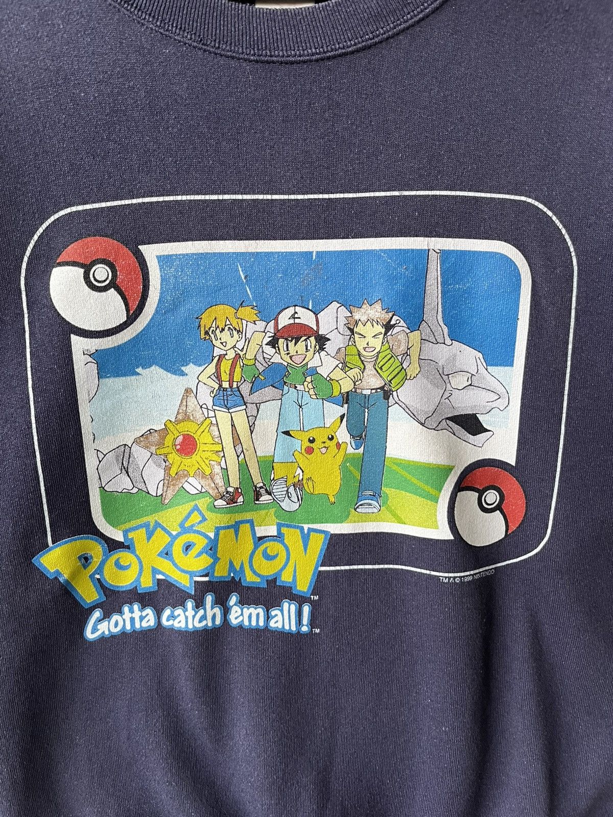 Pokemon Vintage 1999 Pokemon Sweatshirt Size US M / EU 48-50 / 2 - 3 Thumbnail