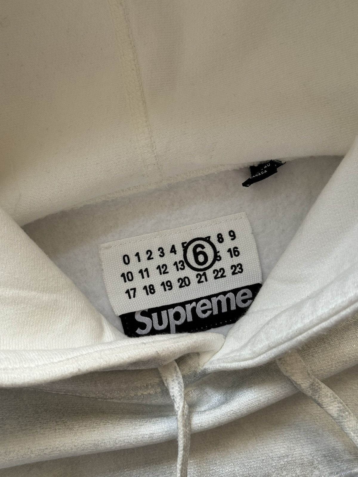 Maison Margiela × Supreme Supreme x MM6 Maison Margiela Foil Box Logo Hoodie S Size US S / EU 44-46 / 1 - 3 Thumbnail