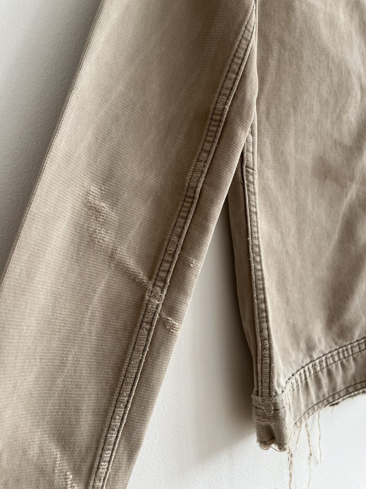 Helmut Lang Helmut Lang 1996 beige denim Size US S / EU 44-46 / 1 - 8 Thumbnail