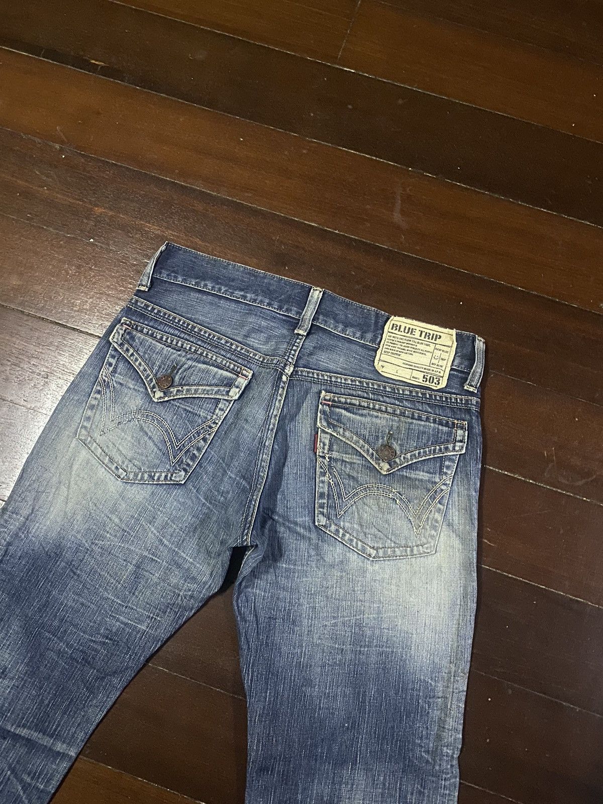 Edwin × Japanese Brand FLARE EDWIN 503 LIKE TORNADO MART STYLE. Size US 36 / EU 52 - 5 Thumbnail