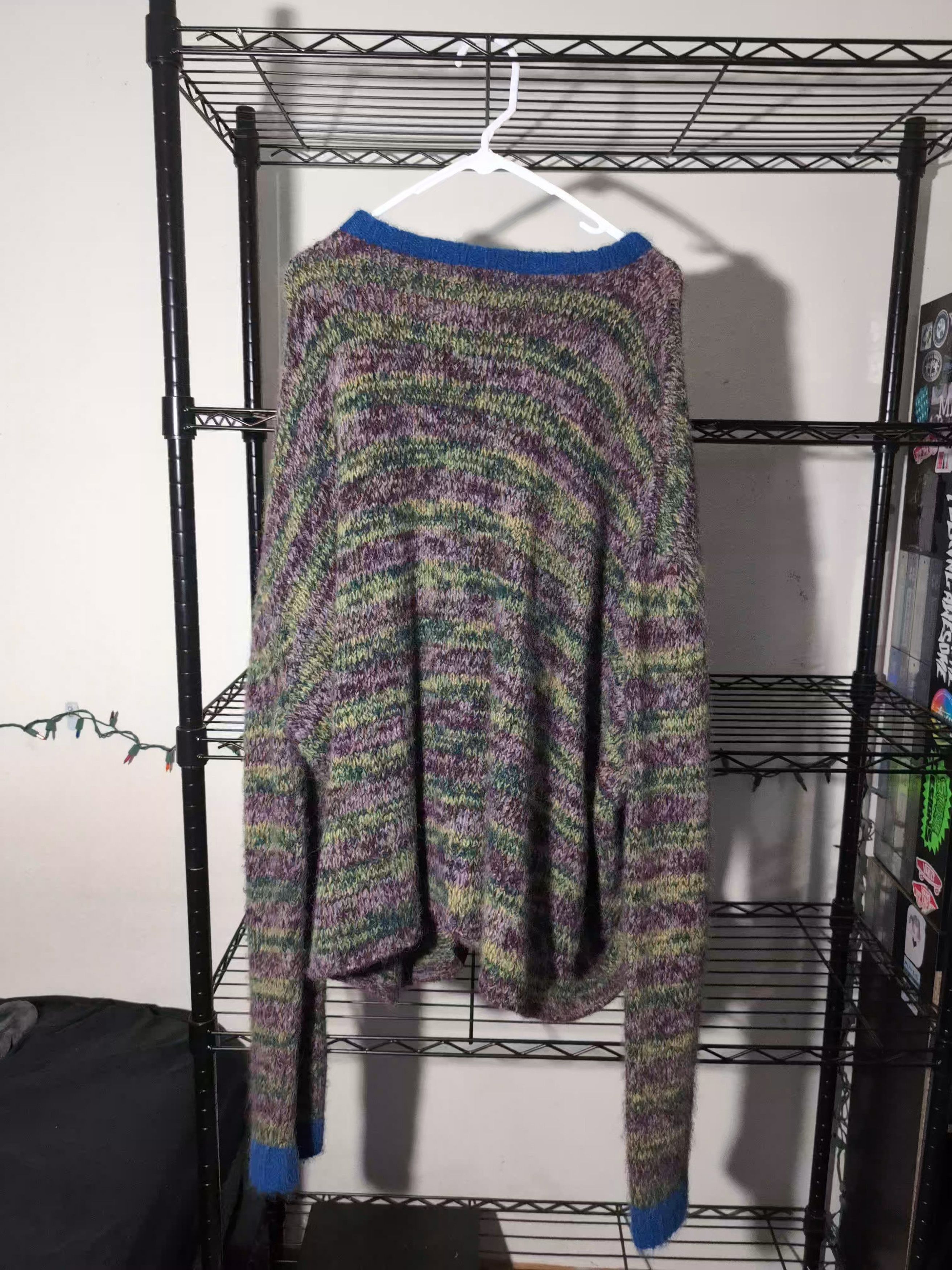 Brain Dead Brain Dead Peruvian Stripe Alpaca Knit Sweater Size US XL / EU 56 / 4 - 2 Thumbnail
