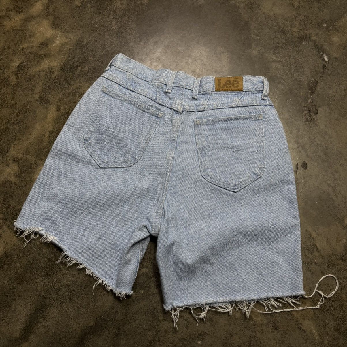 Vintage vintage cut off denim patchork jean shorts Size US 30 / EU 46 - 7 Thumbnail