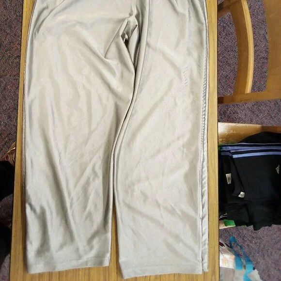 Adidas Vintage Adidas 3 Stripe Snap Button Sweat Pants Joggers Size US 32 / EU 48 - 9 Thumbnail