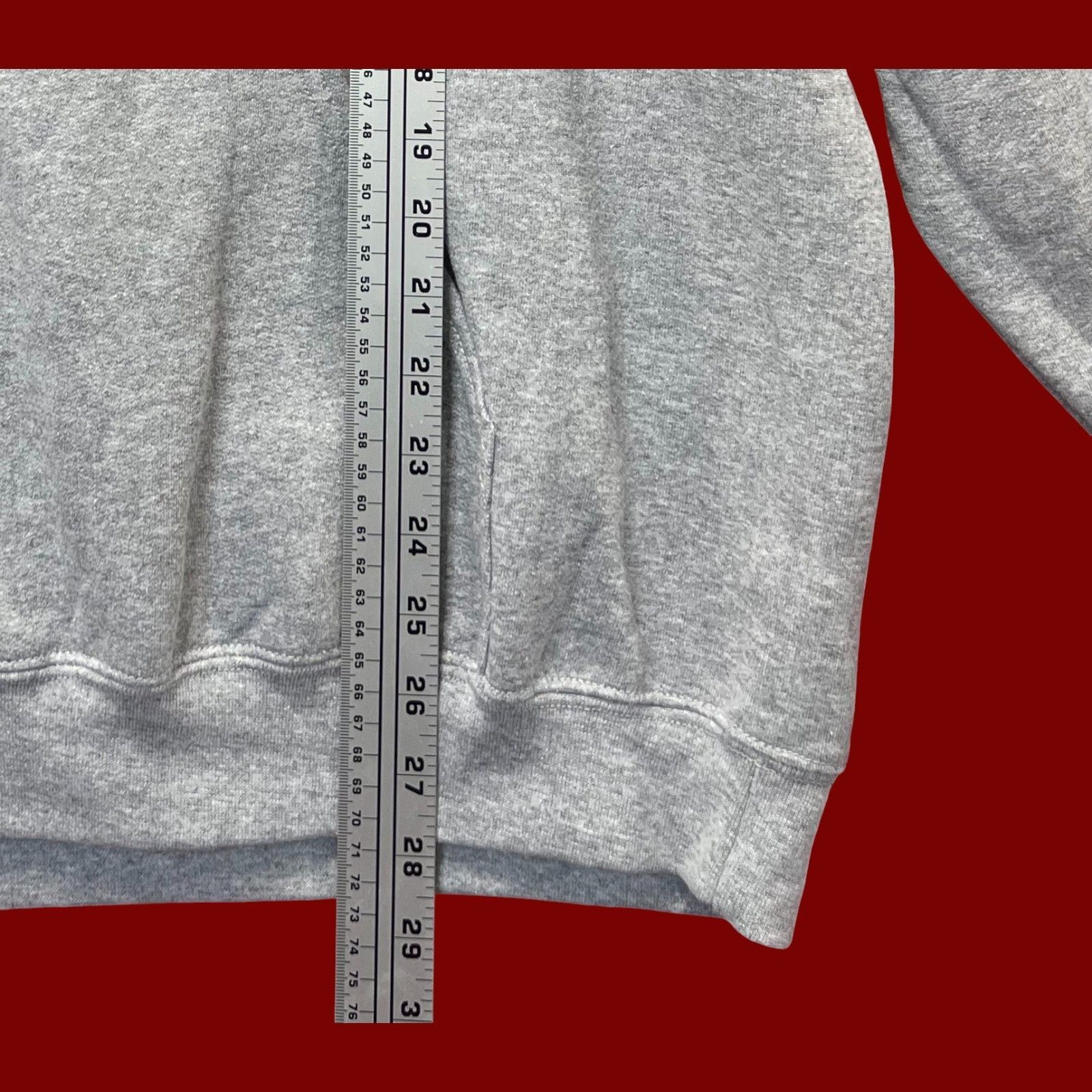 Gildan Gildan - Men's Long Sleeve Hooded Sweatshirt - Gray - Large Size US L / EU 52-54 / 3 - 6 Thumbnail