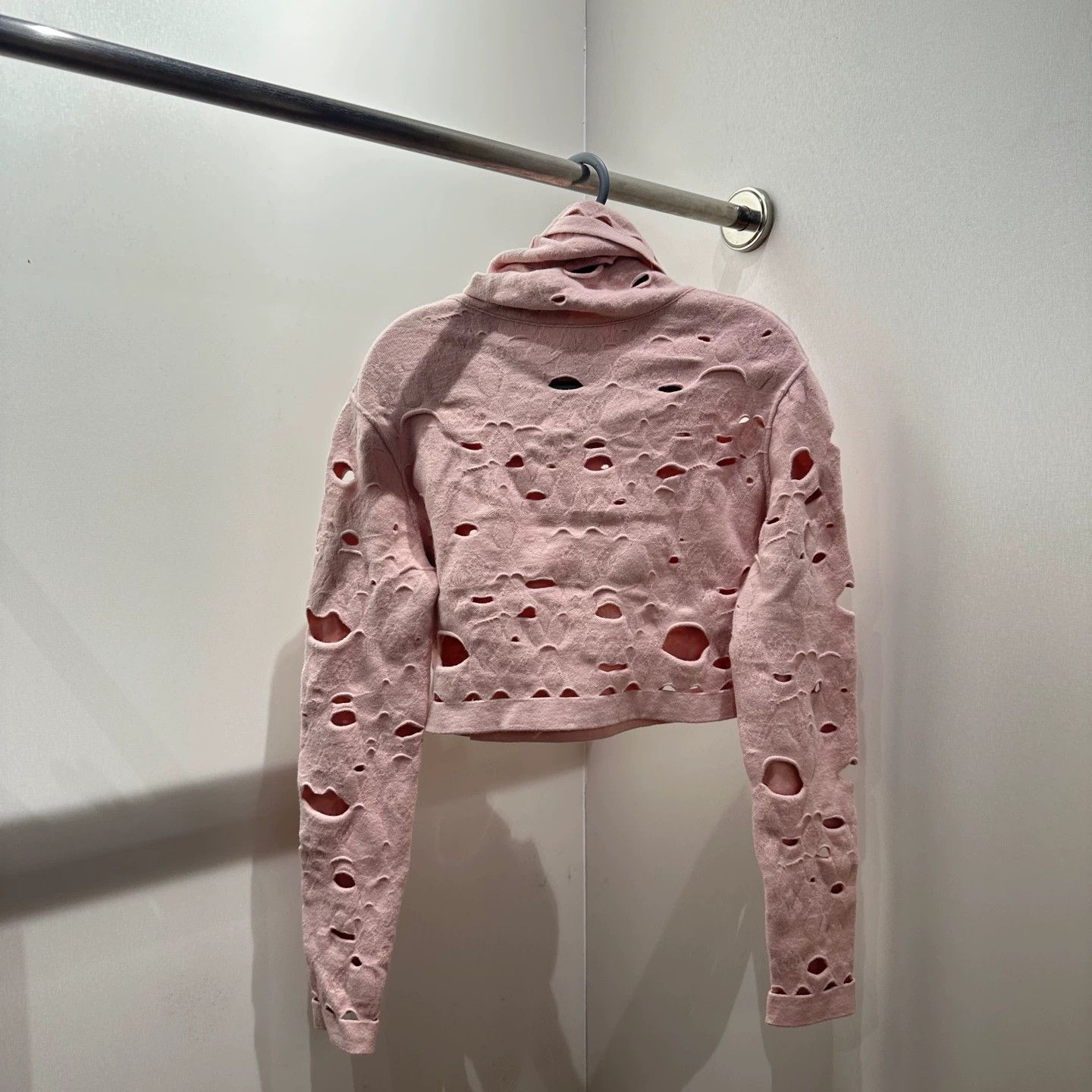 Chanel Chanel feb418 distressed turtleneck wool sweatshirt 38 Size S / US 4 / IT 40 - 2 Thumbnail