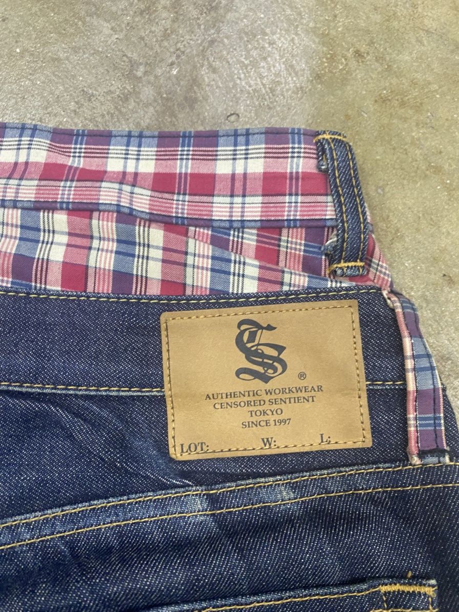 Japanese Brand Japanese Censored Sentient Jeans Size US 34 / EU 50 - 5 Thumbnail