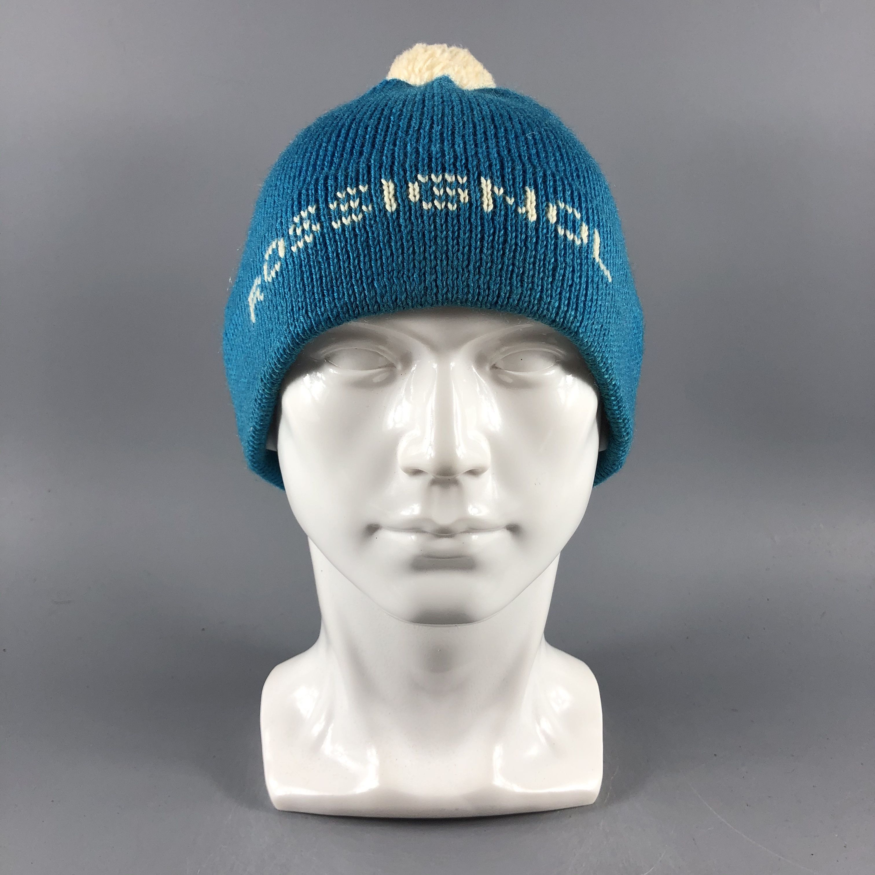 image of Vintage Rossignol Beanie Wool Hats Knit Snow Hat Snow Cap B1239, Men's